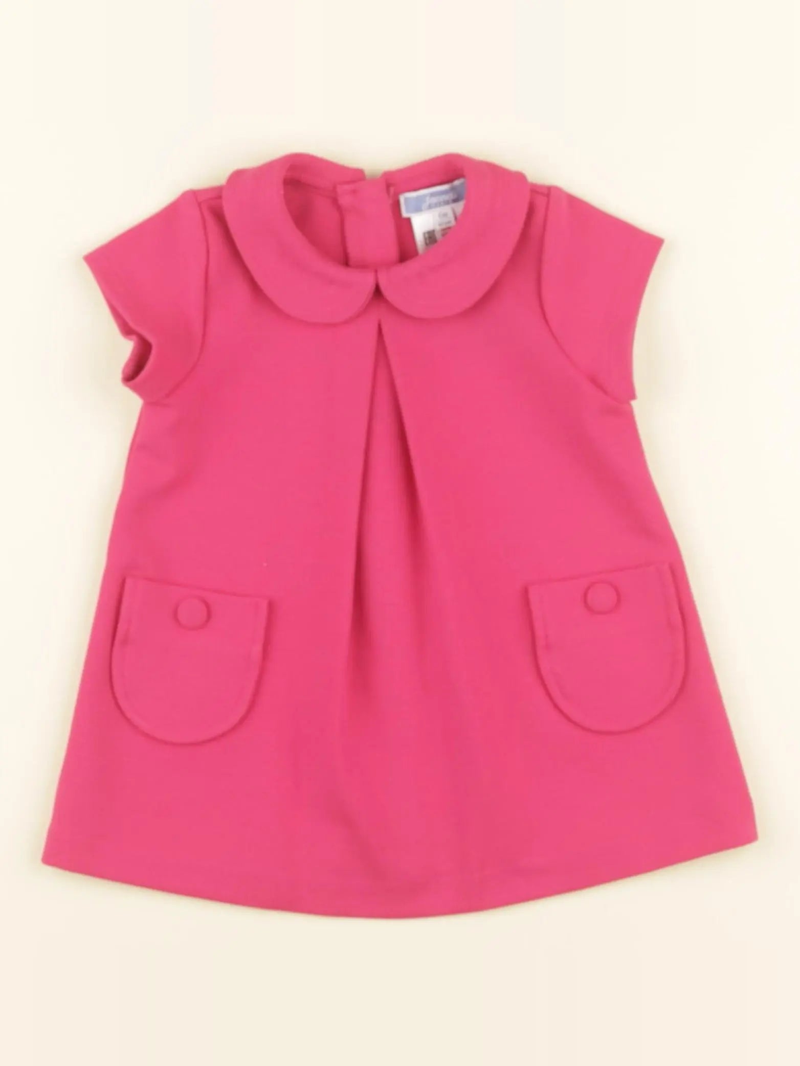 Jacadi - robe rose - 6 mois