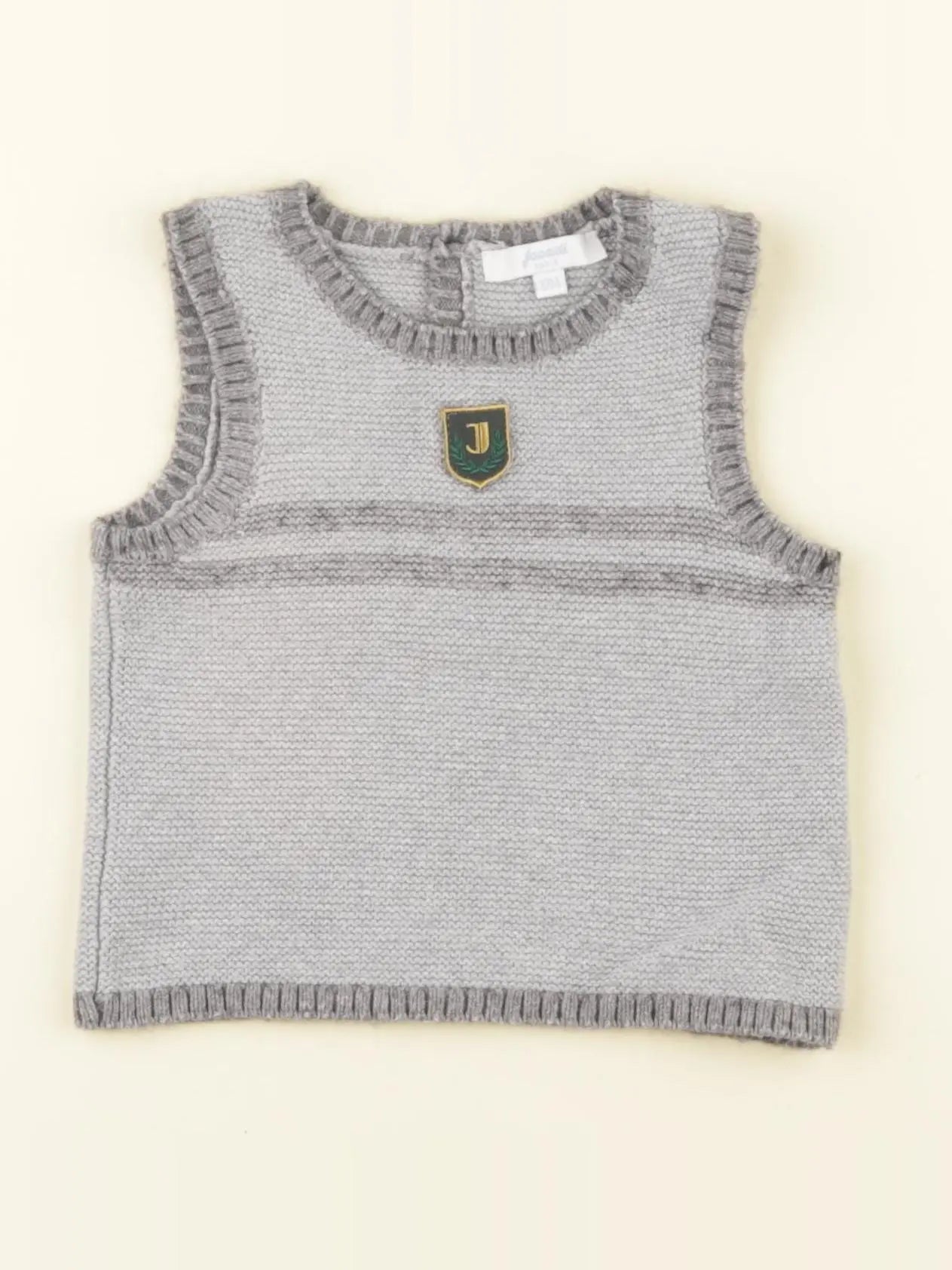 Jacadi - pull gris - 12 mois