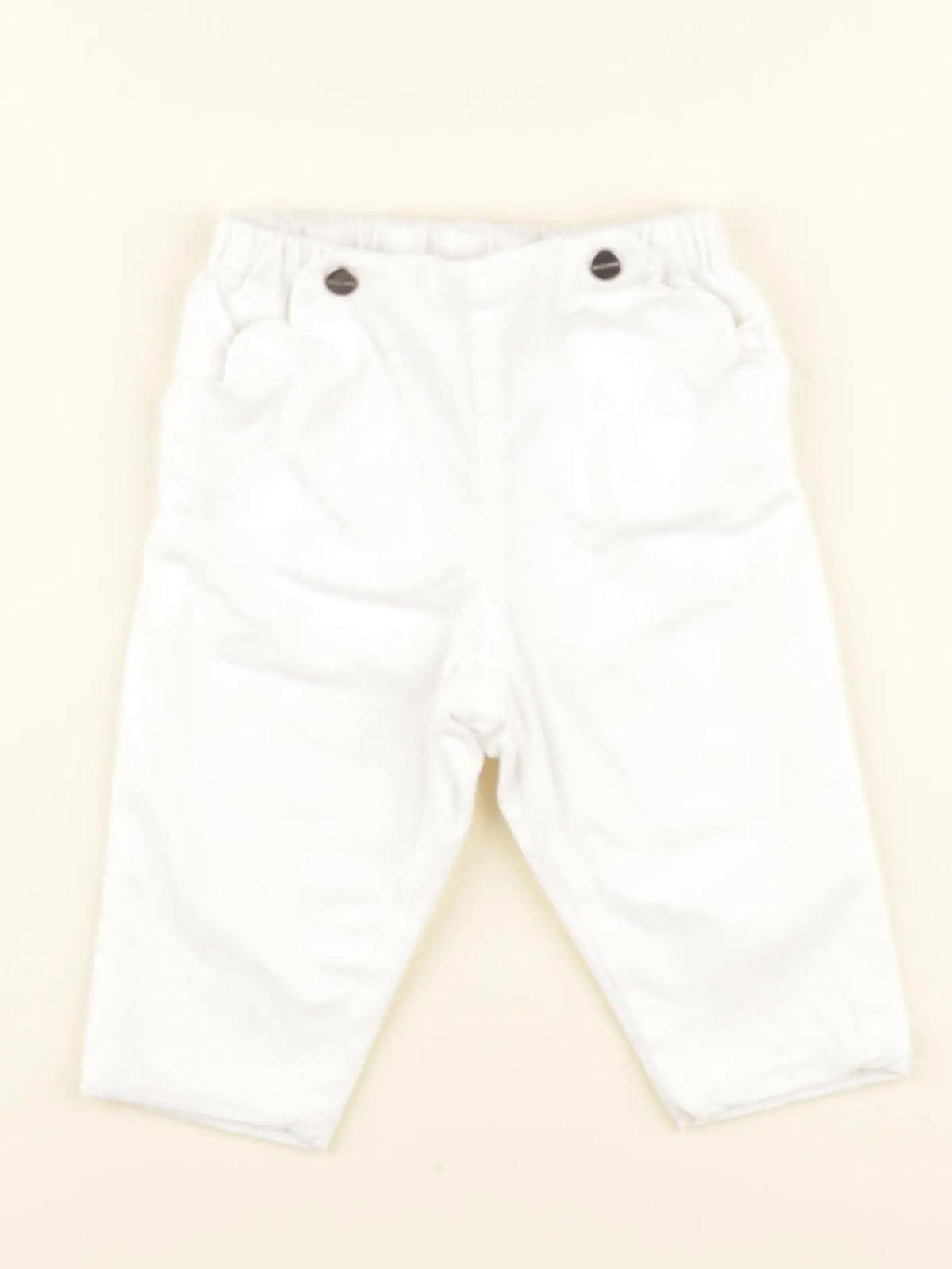 Jacadi - pantalon blanc - 6 mois