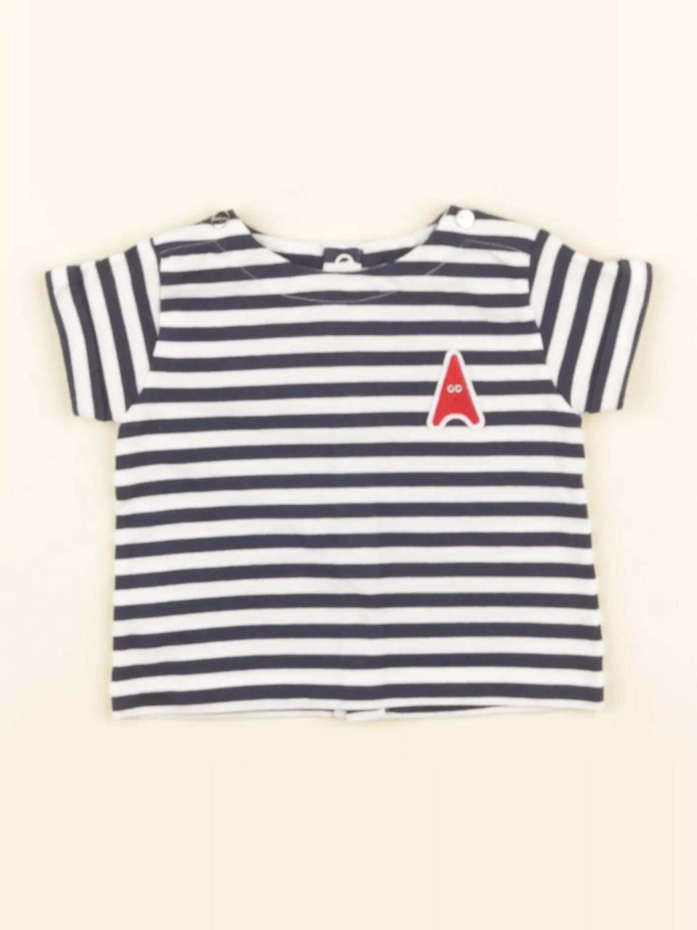 Jacadi - tee-shirt bleu - 3 mois