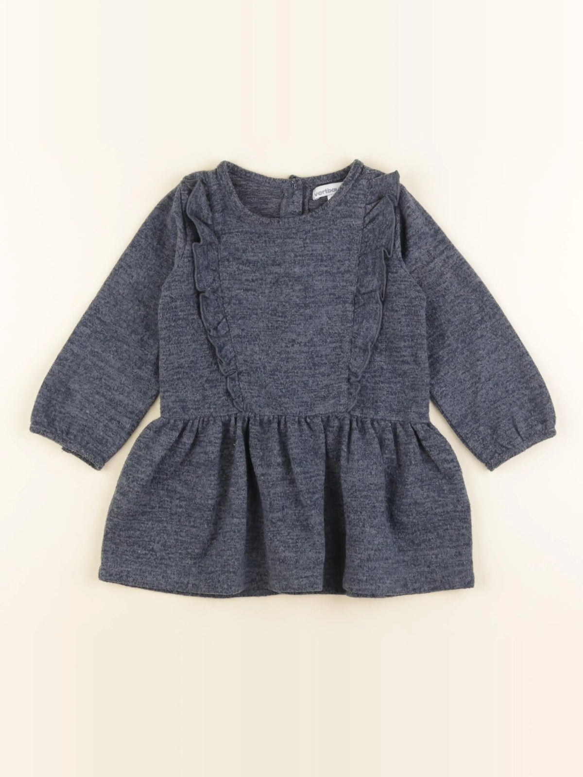 Vertbaudet - robe bleu - 18 mois