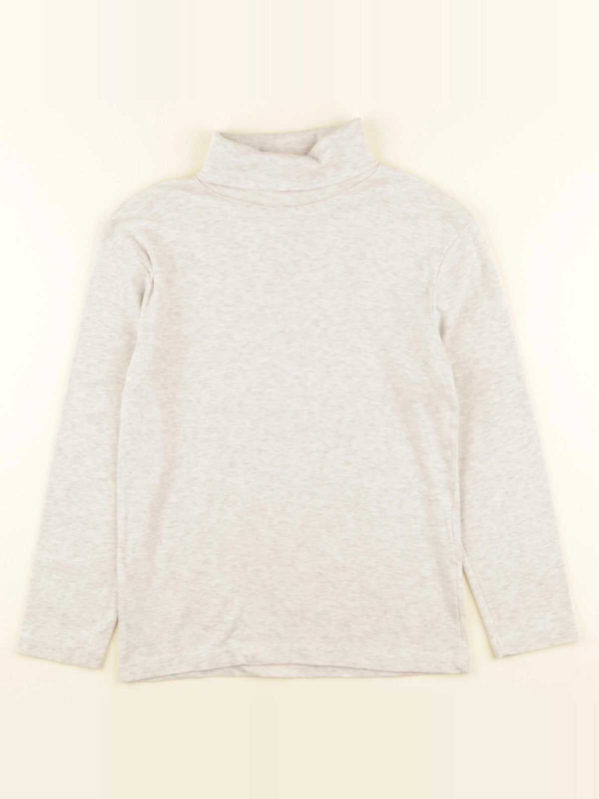 Vertbaudet - sous-pull beige - 10 ans