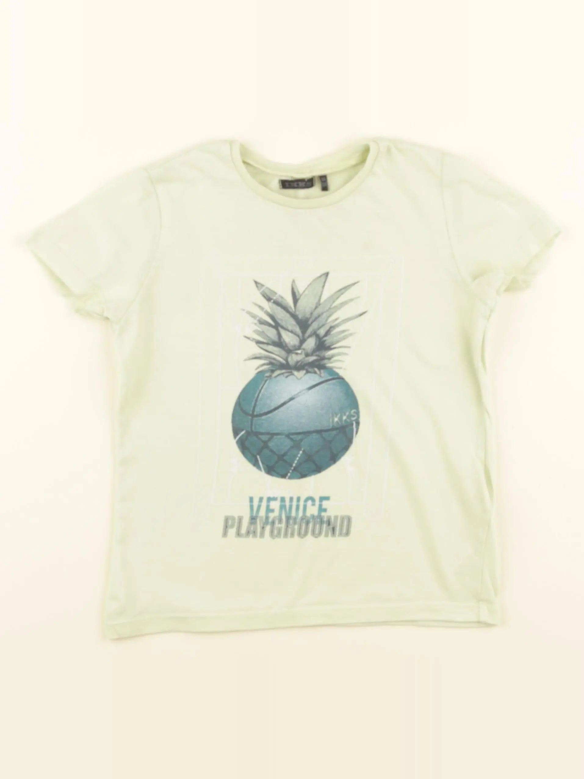 IKKS - tee-shirt jaune - 4 ans