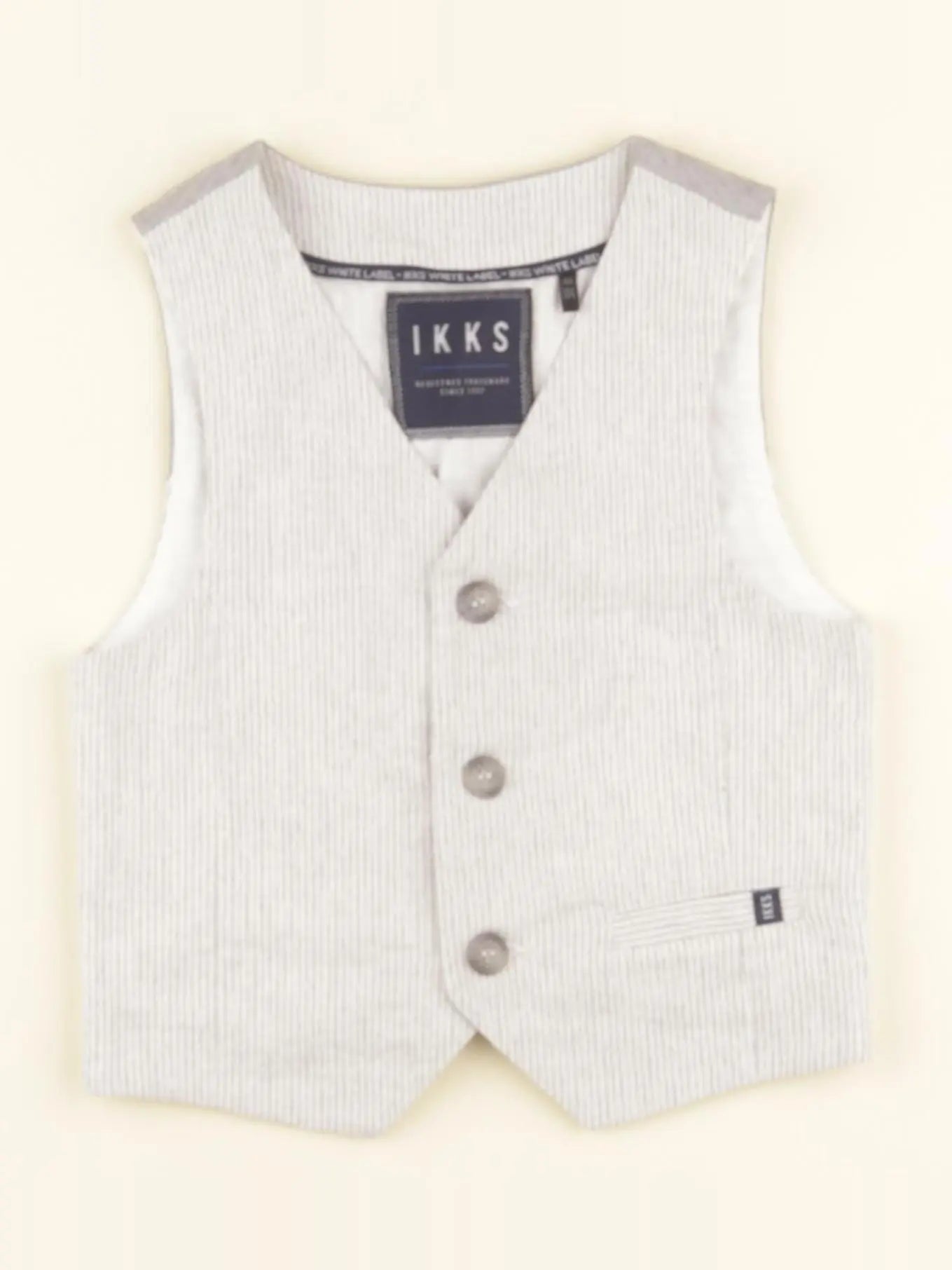 IKKS - gilet gris - 4 ans