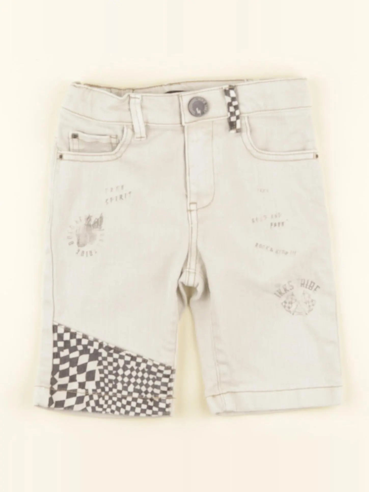 IKKS - short beige - 4 ans