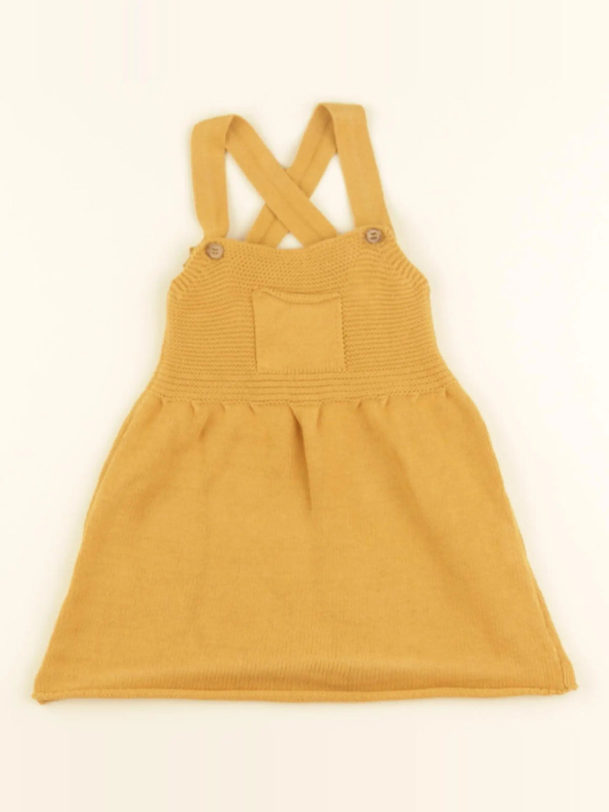 Neck & Neck - robe jaune - 12/18 mois