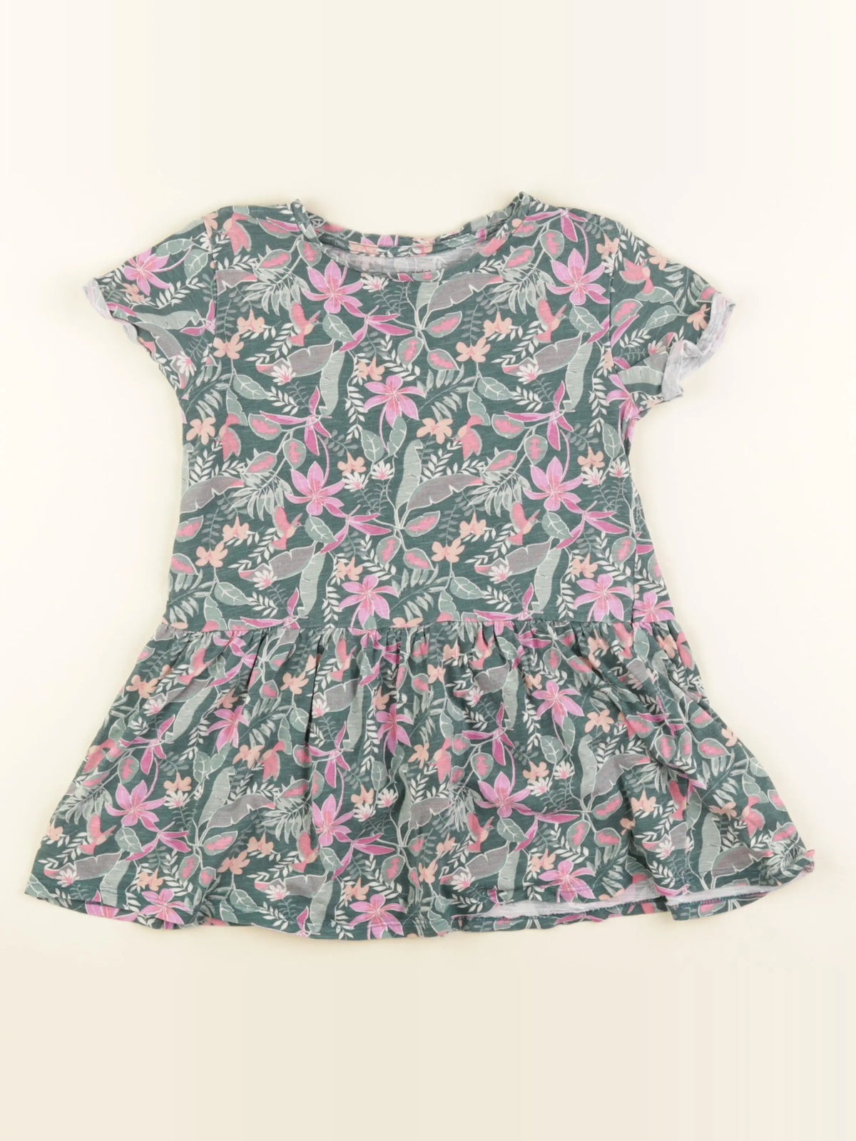 Vertbaudet - robe multicolore - 5 ans