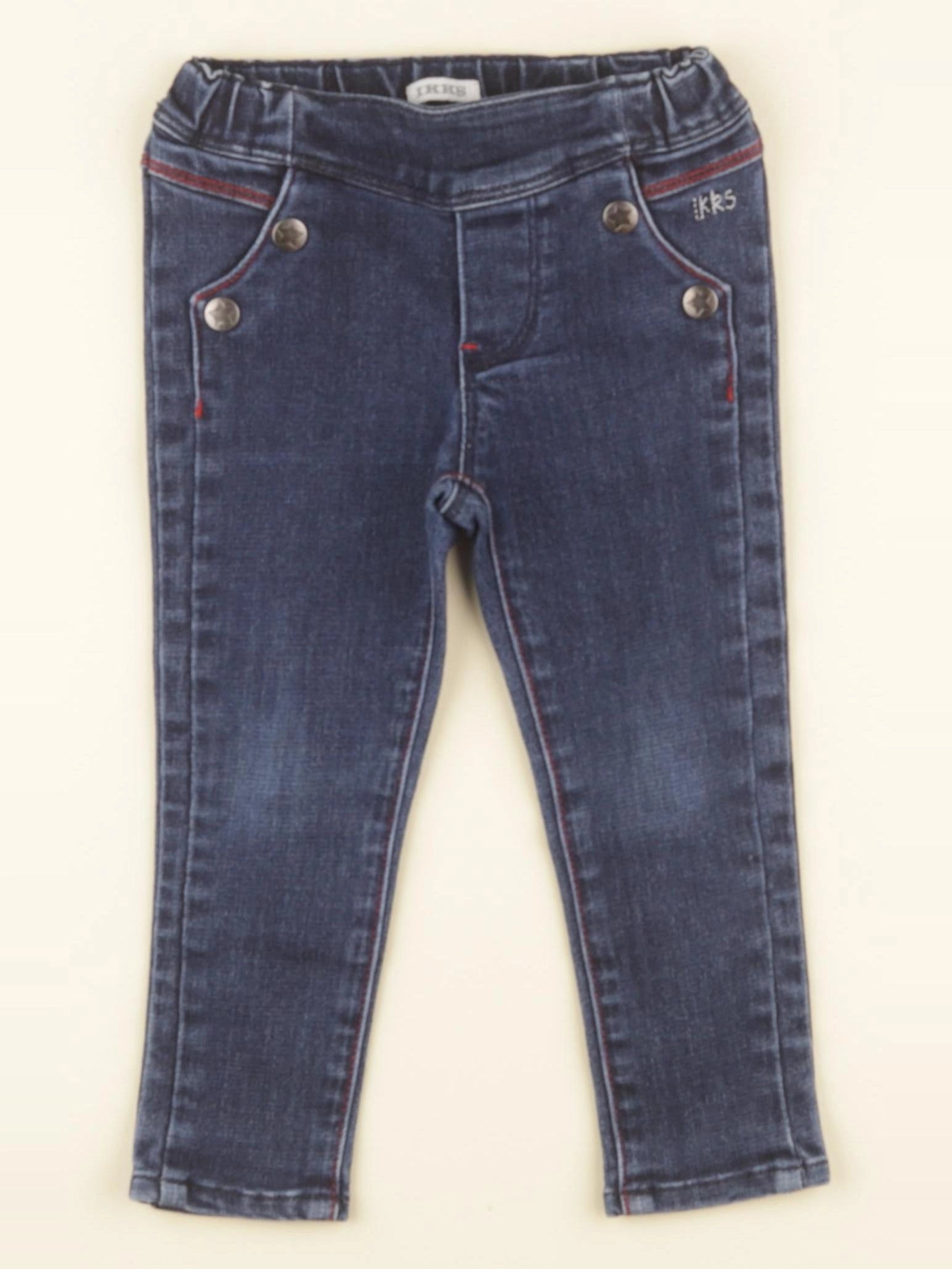 IKKS - jegging bleu - 2 ans