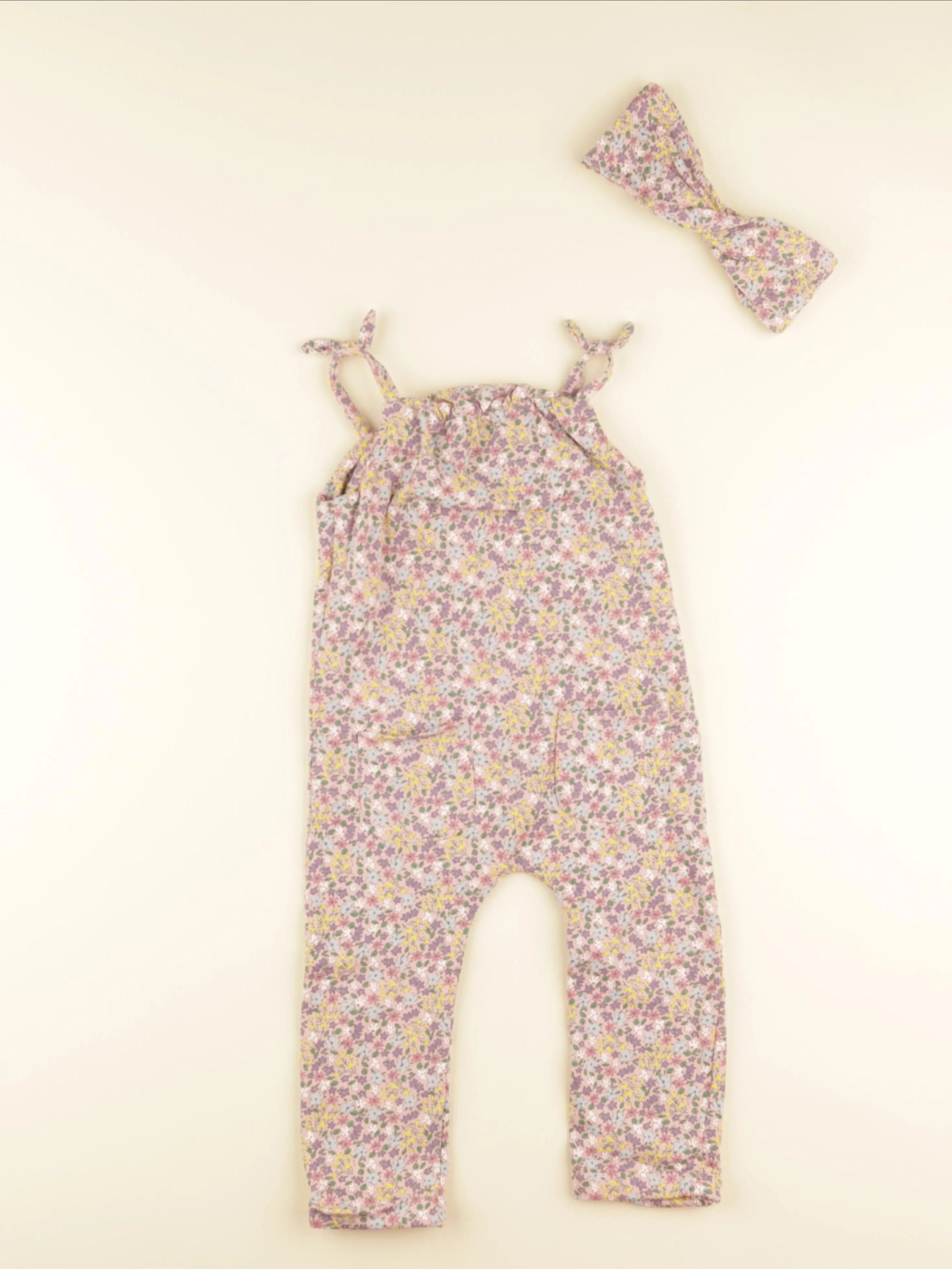 Vertbaudet - salopette rose - 36 mois