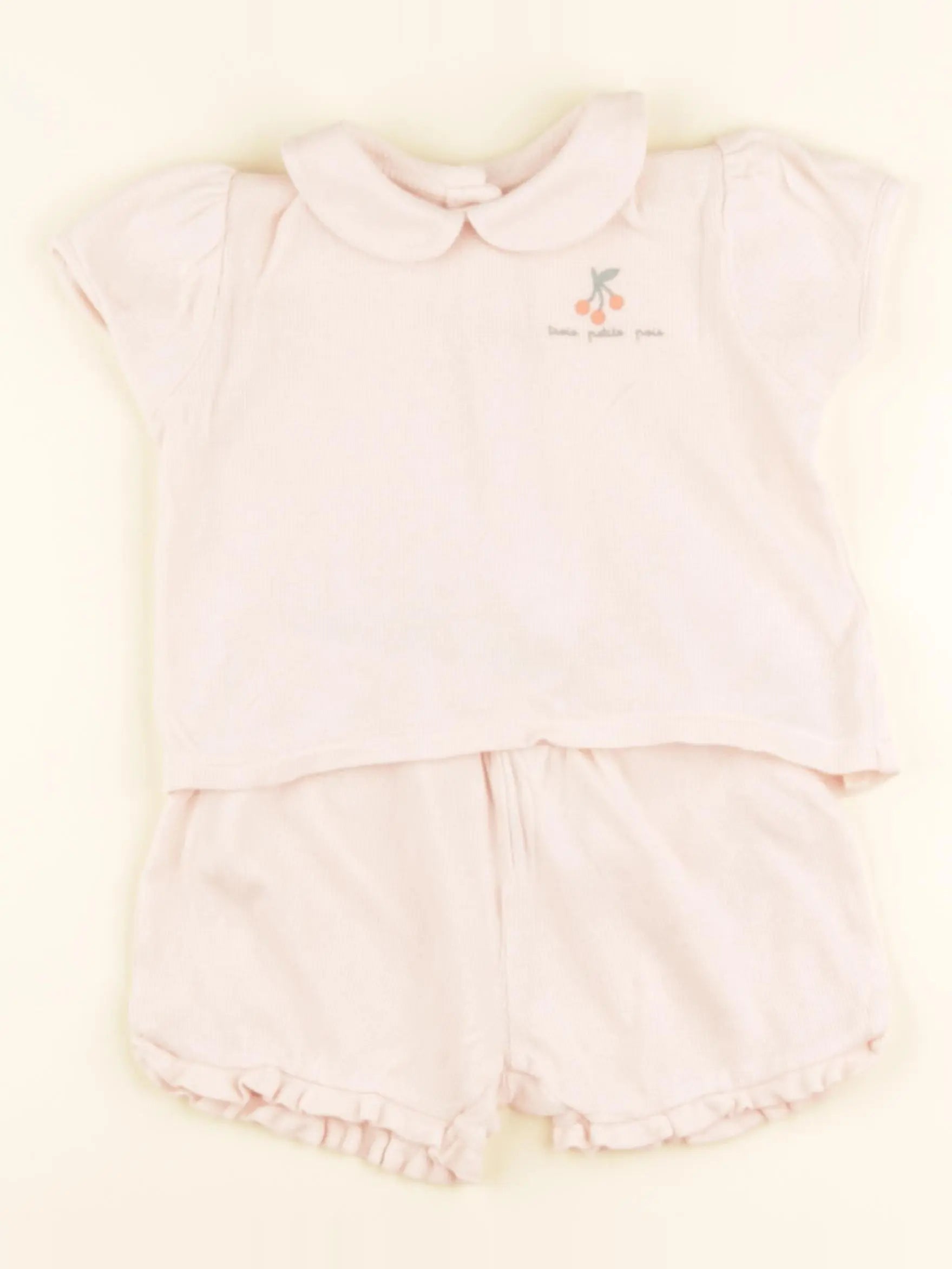 Vertbaudet - pyjama coton rose - 36 mois