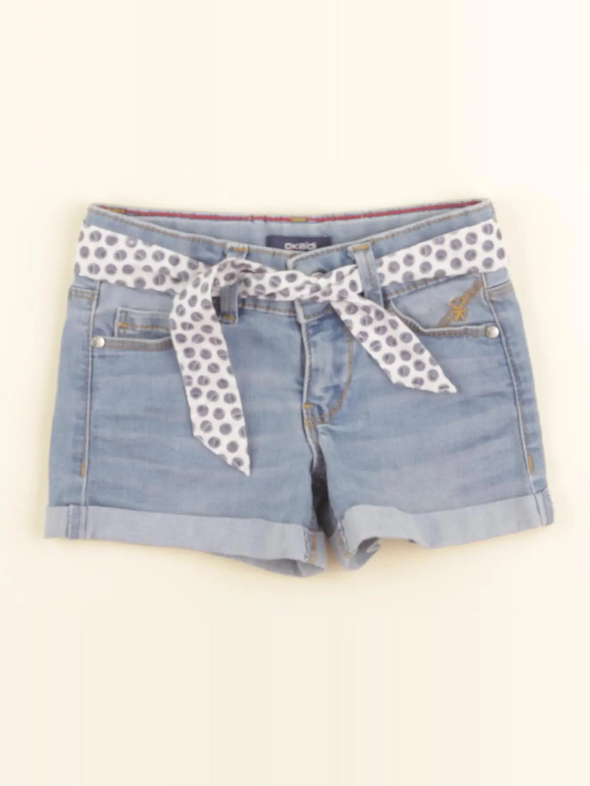 Okaidi - short bleu - 4 ans