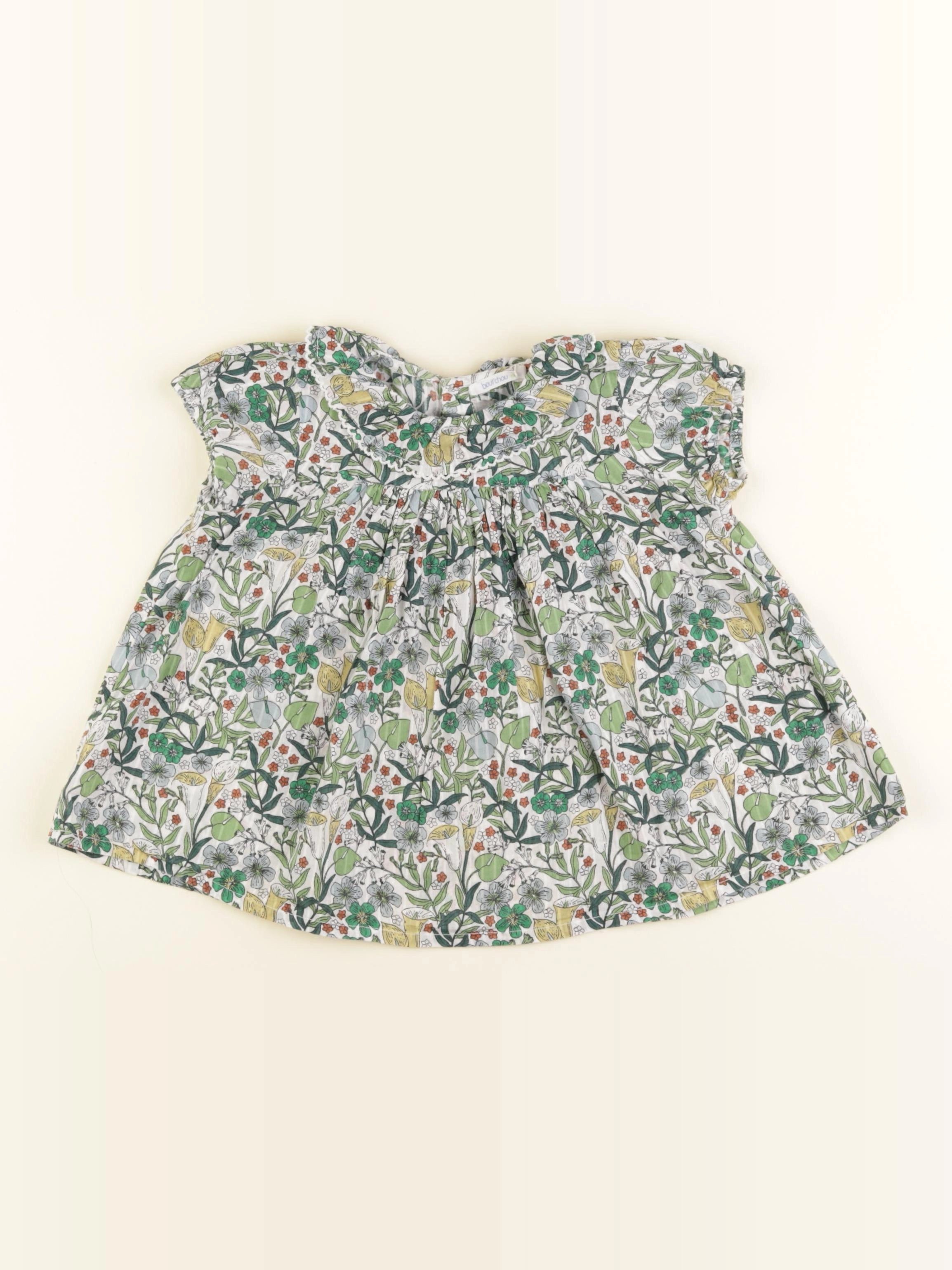 Boutchou - robe vert - 24 mois