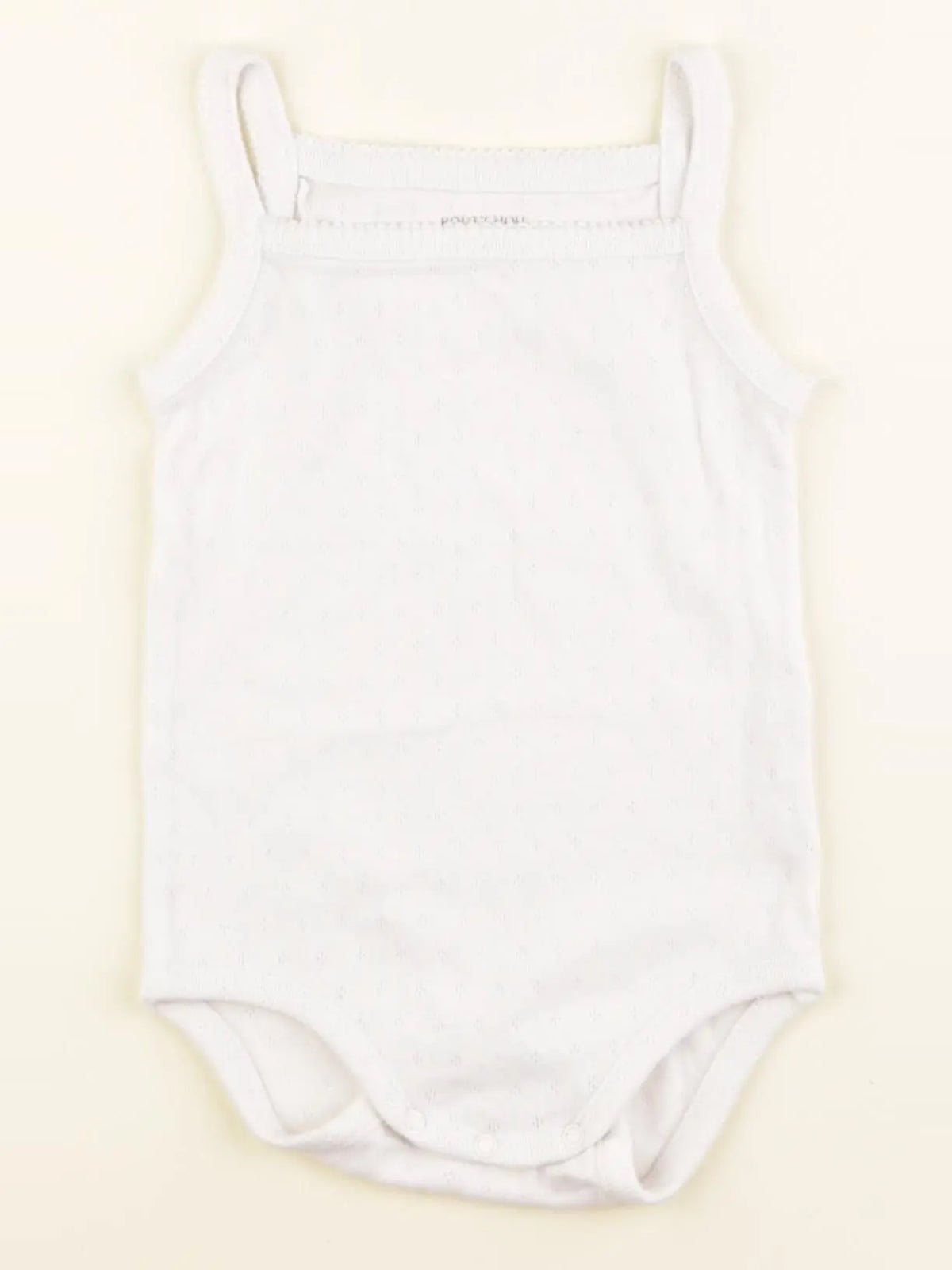 Boutchou - body blanc - 36 mois