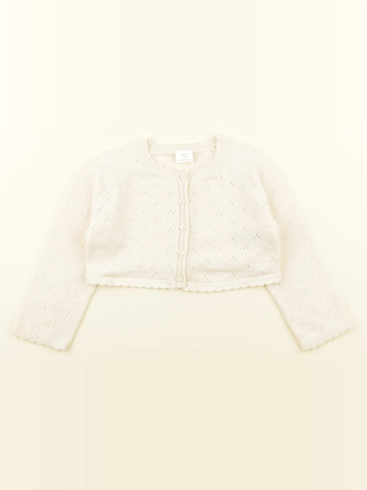 Next - gilet beige - 12/18 mois