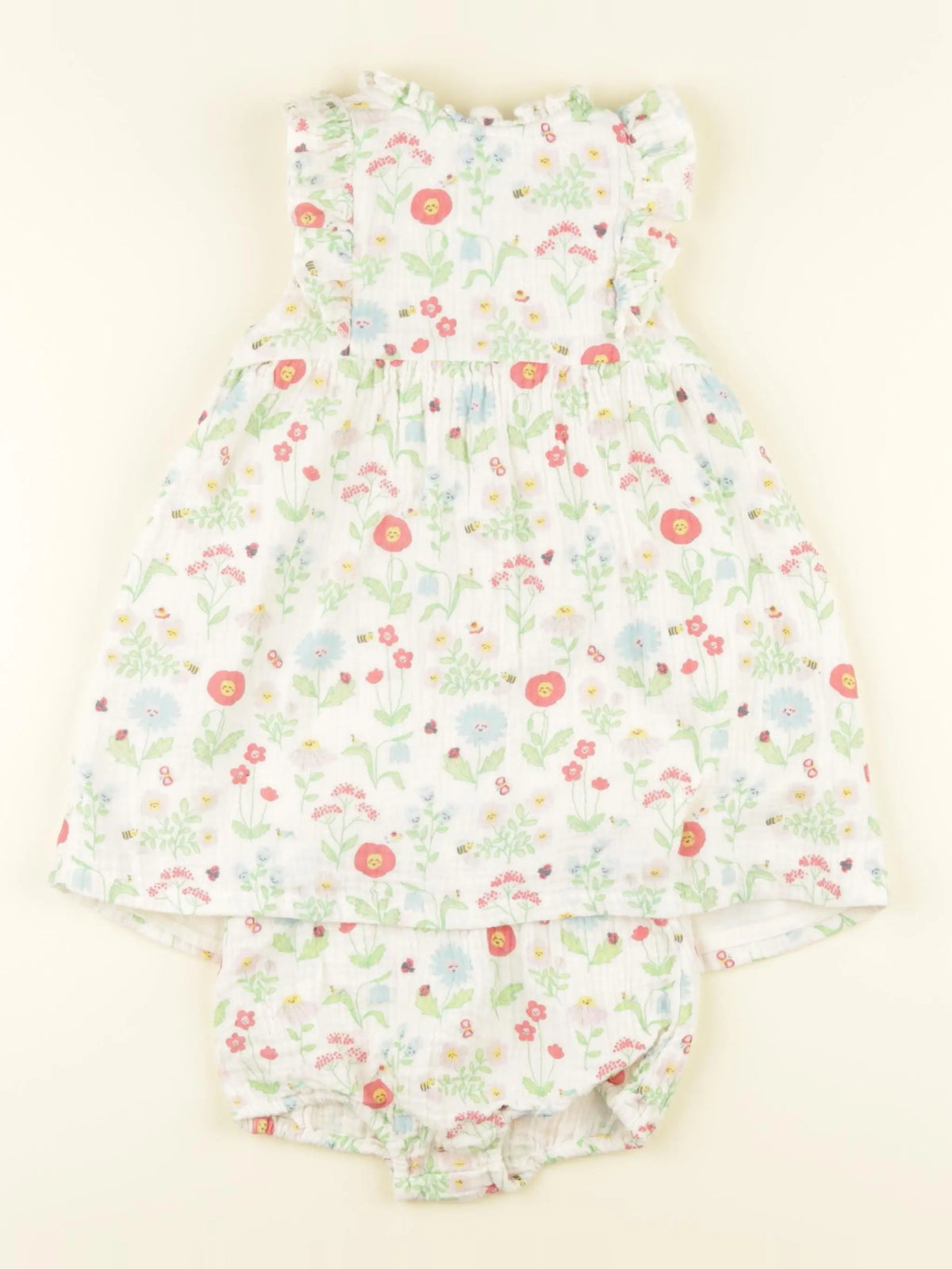 Boutchou - robe multicolore - 18 mois