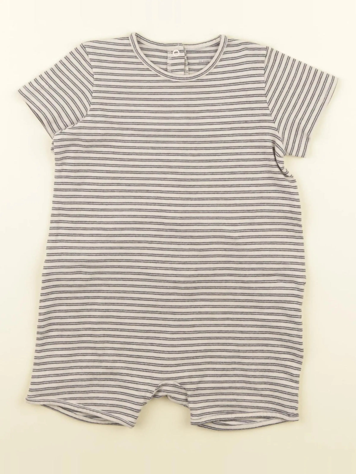 Vertbaudet - pyjama coton marron - 24 mois