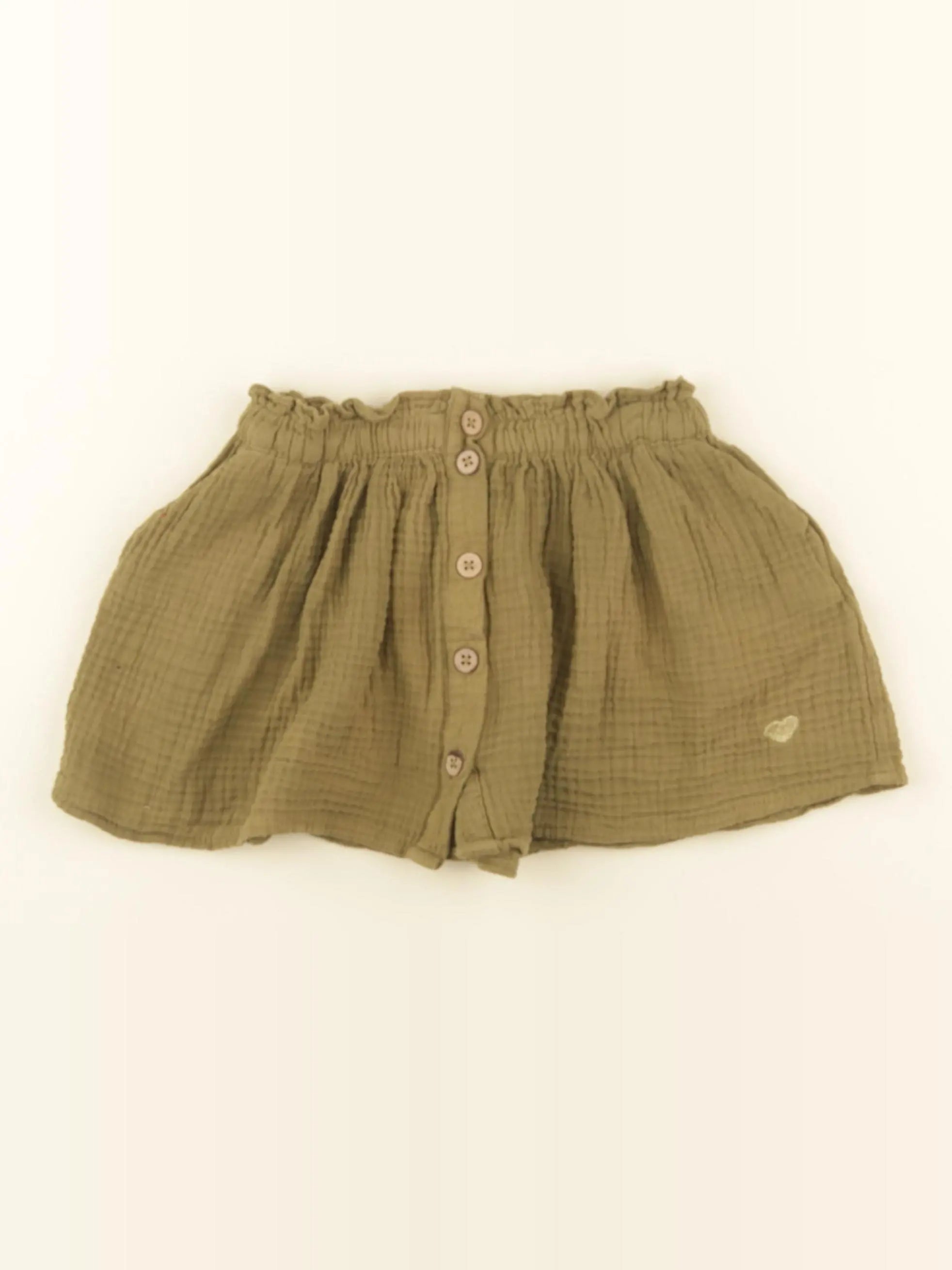 Vertbaudet - jupe vert - 3 ans