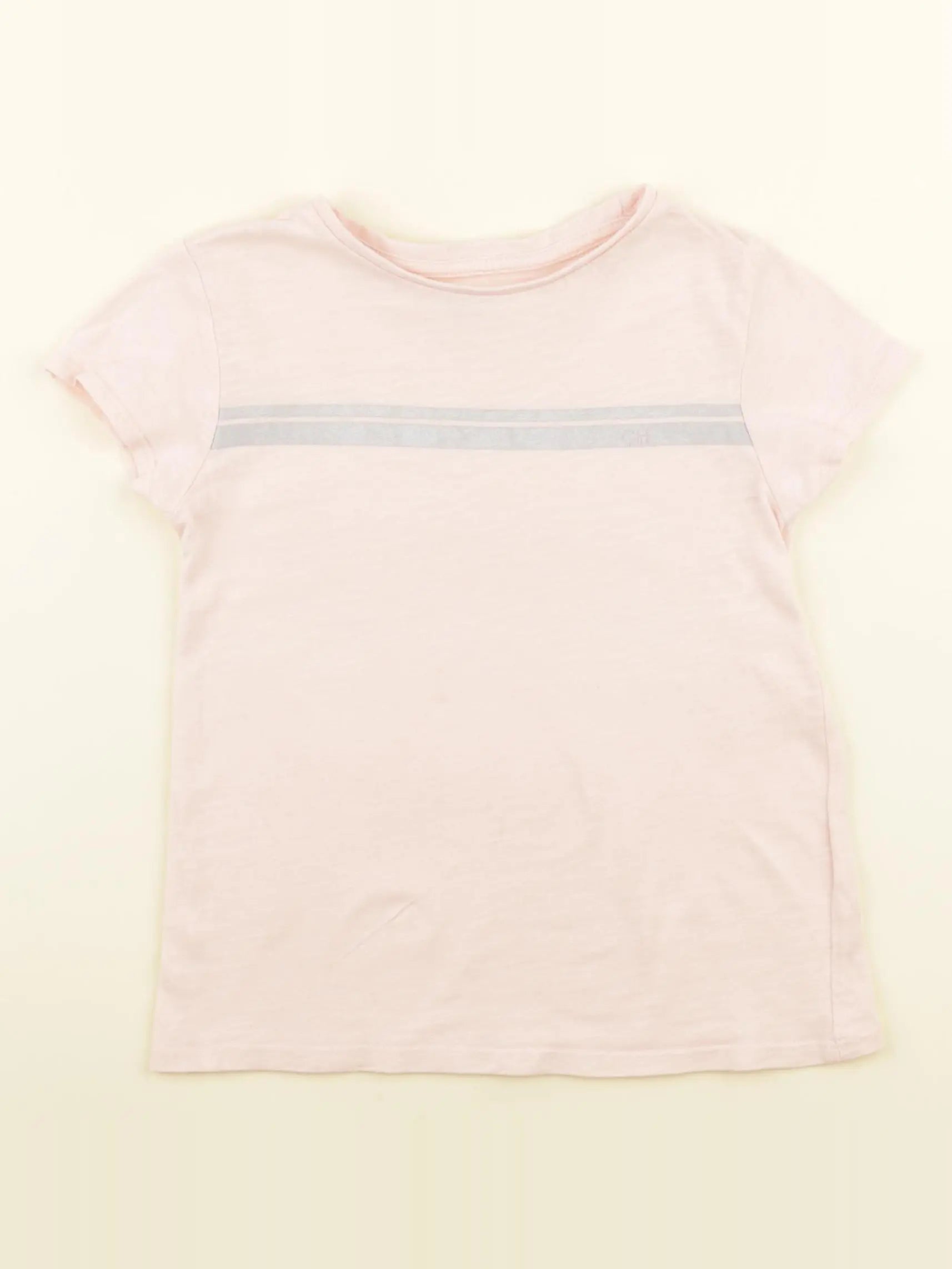 Vertbaudet - tee-shirt rose - 5 ans