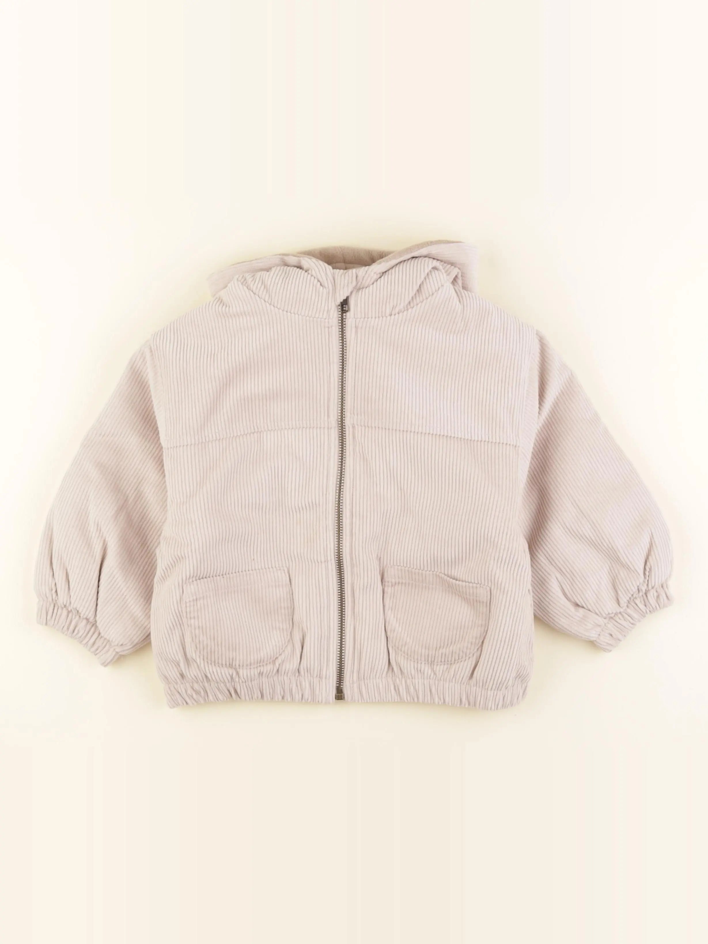 Play Up - veste doublé marron - 3 ans