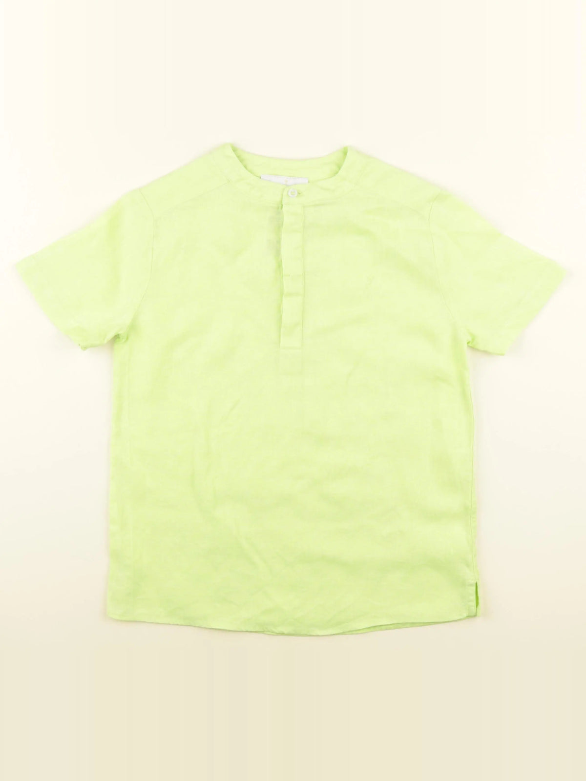 Jacadi - chemise vert fluo - 10 ans