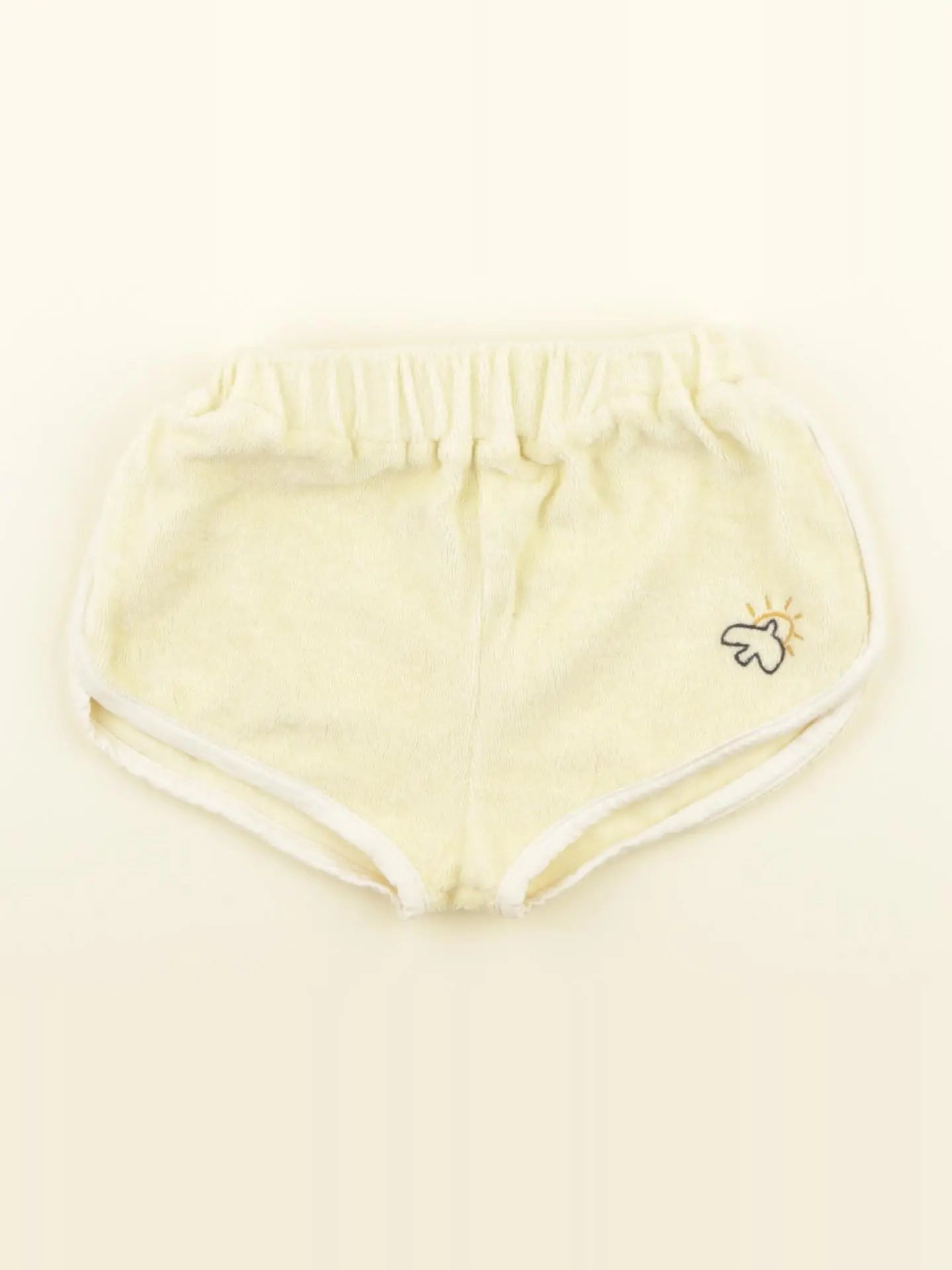 Emoi emoi - short jaune - 2 ans