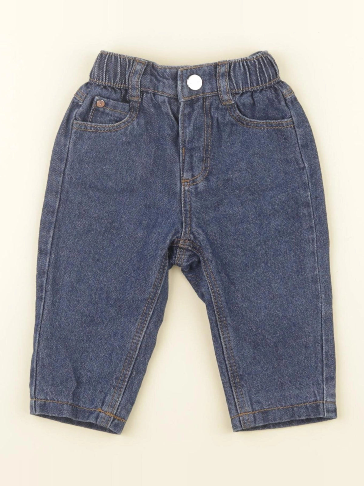 Jacadi - jean bleu - 6 mois