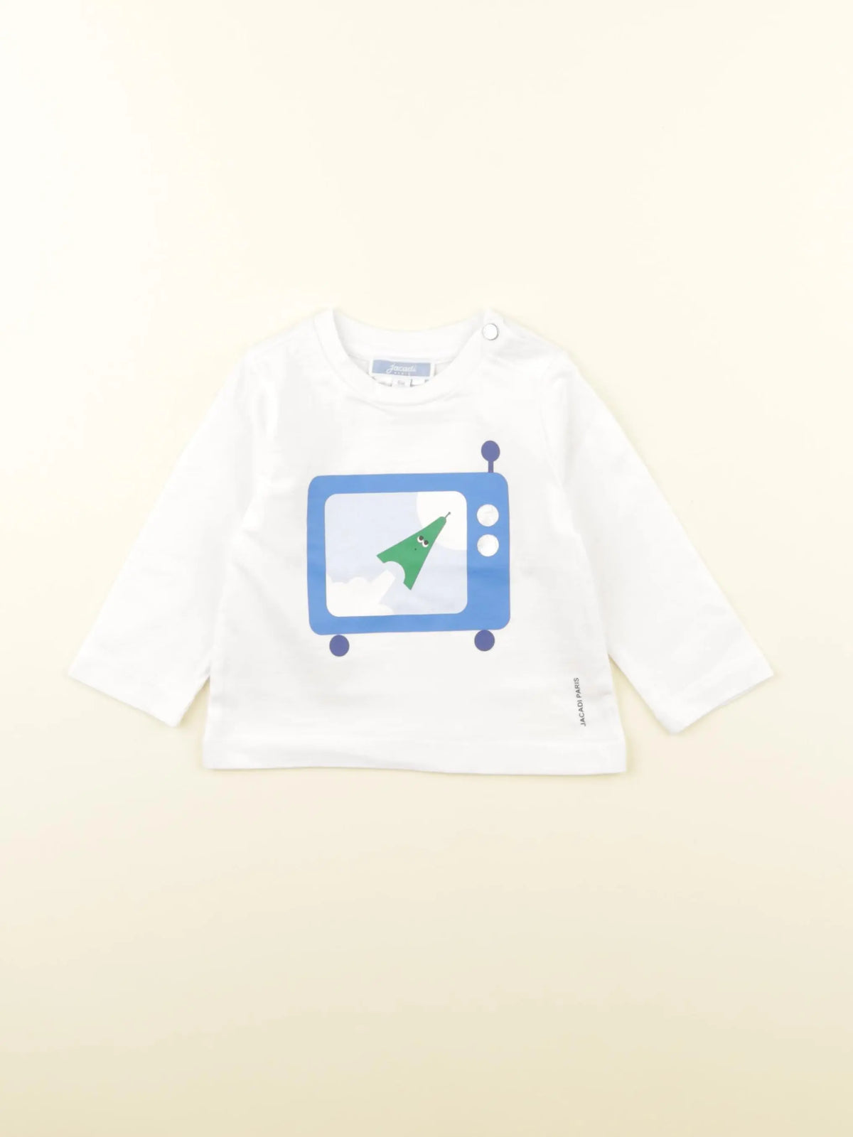 Jacadi - tee-shirt blanc - 6 mois