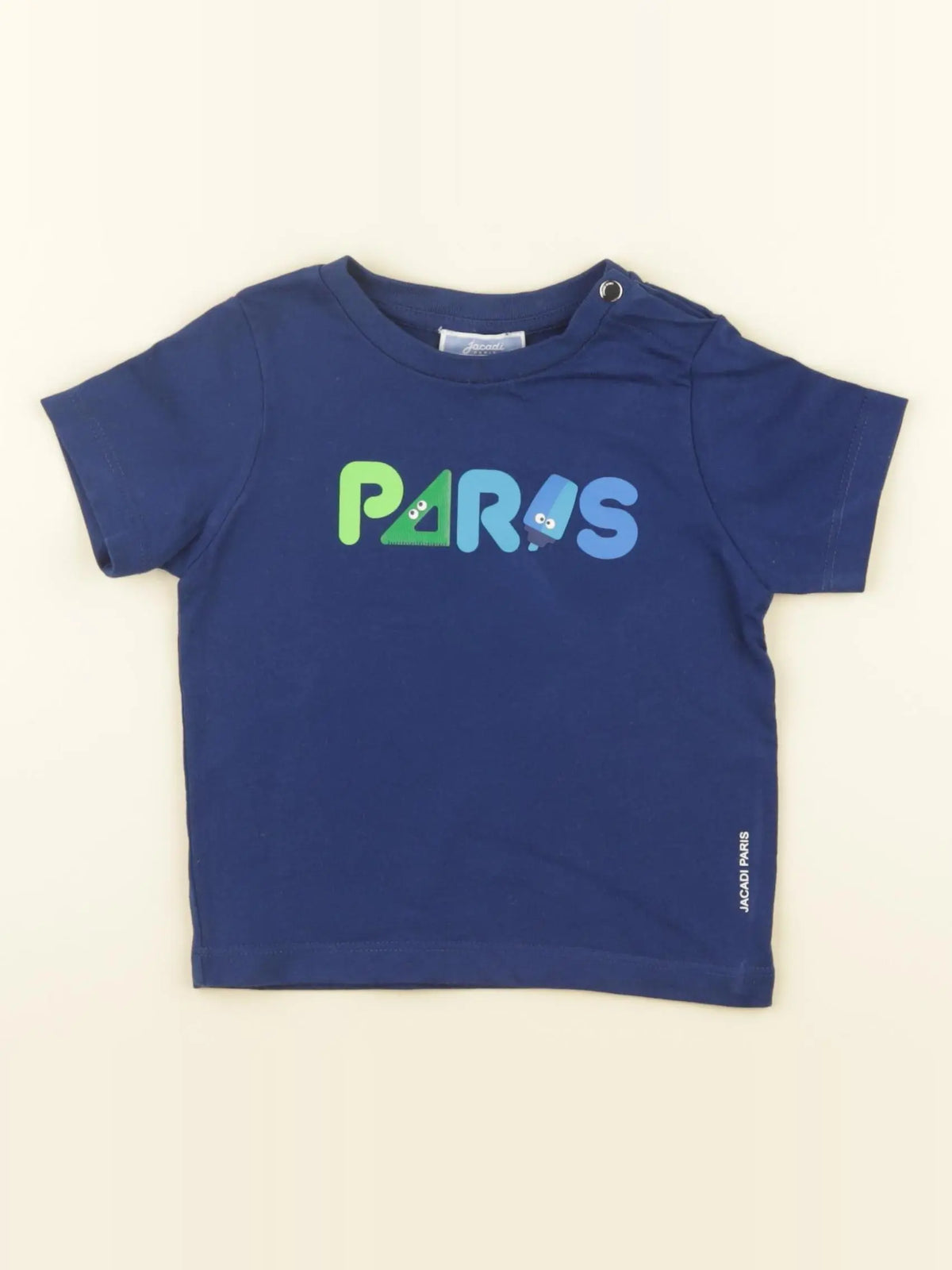 Jacadi - tee-shirt bleu - 18 mois