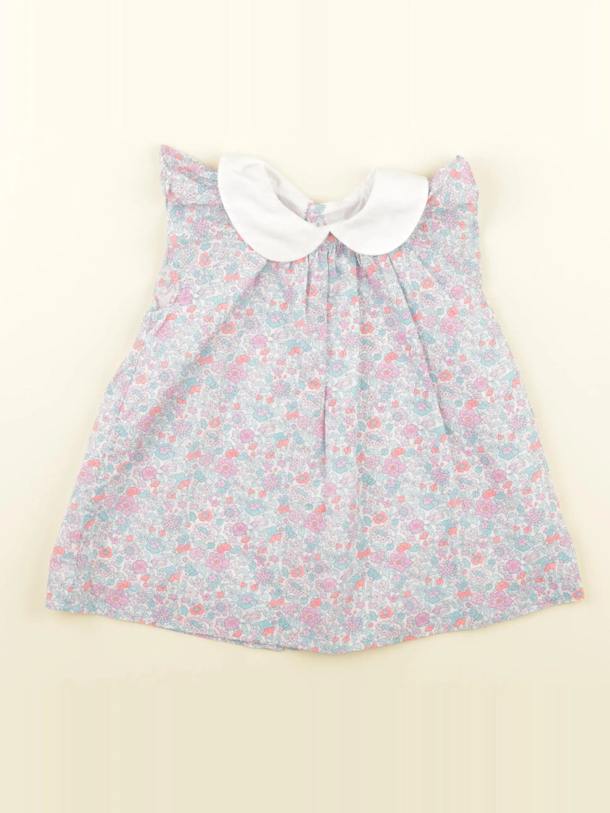 Jacadi - robe liberty multicolore - 12 mois