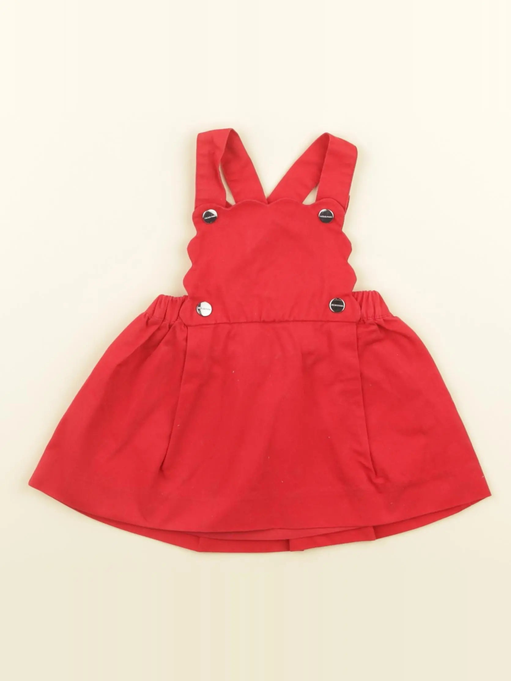 Jacadi - robe rouge - 6 mois
