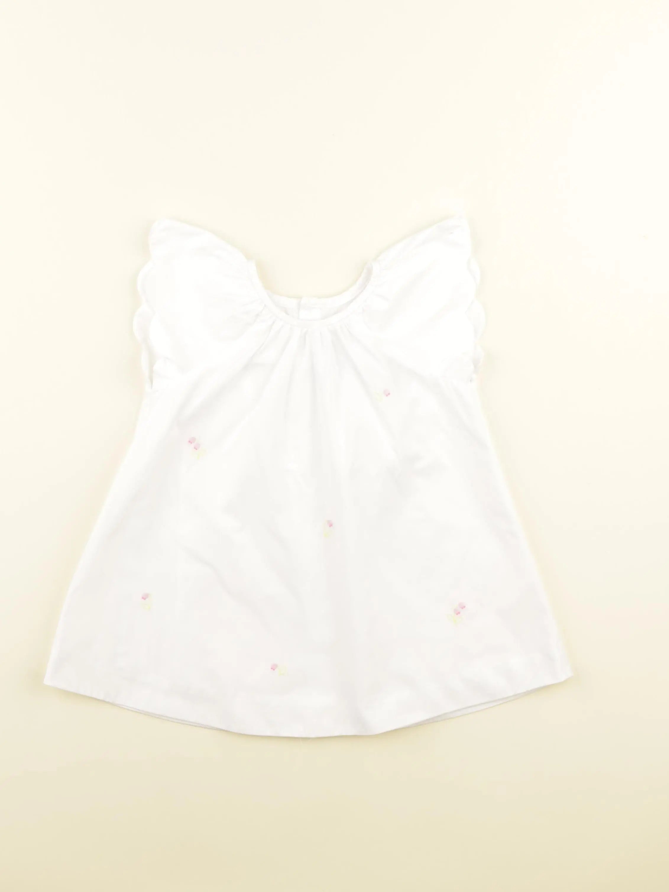 Jacadi - robe blanc - 12 mois