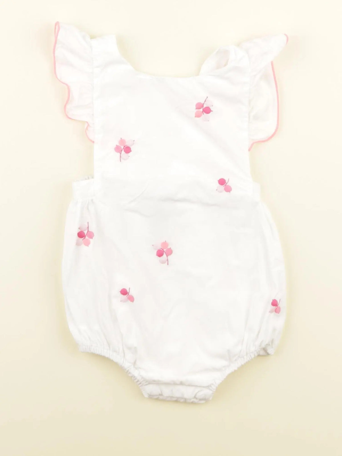 Jacadi - combinaison blanc - 12 mois