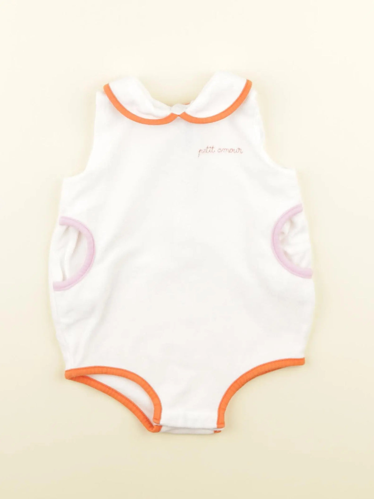 Jacadi - combinaison blanc - 6 mois