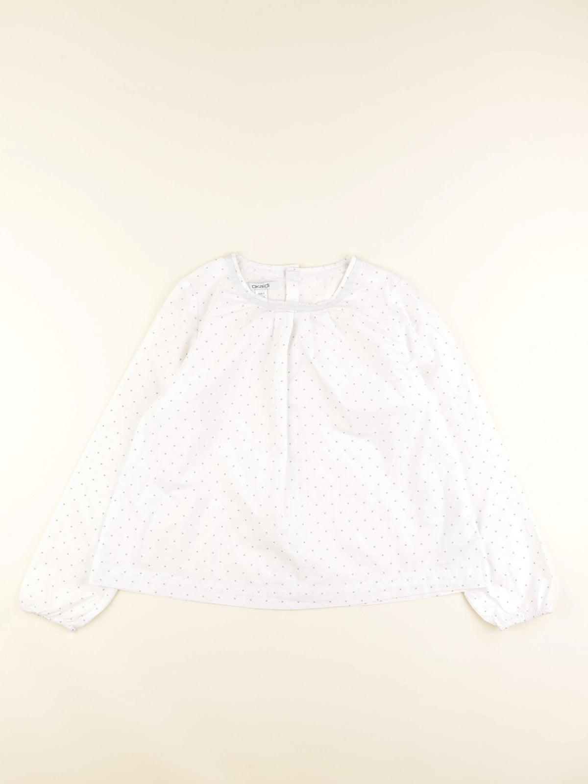 Okaidi - blouse blanc - 10 ans