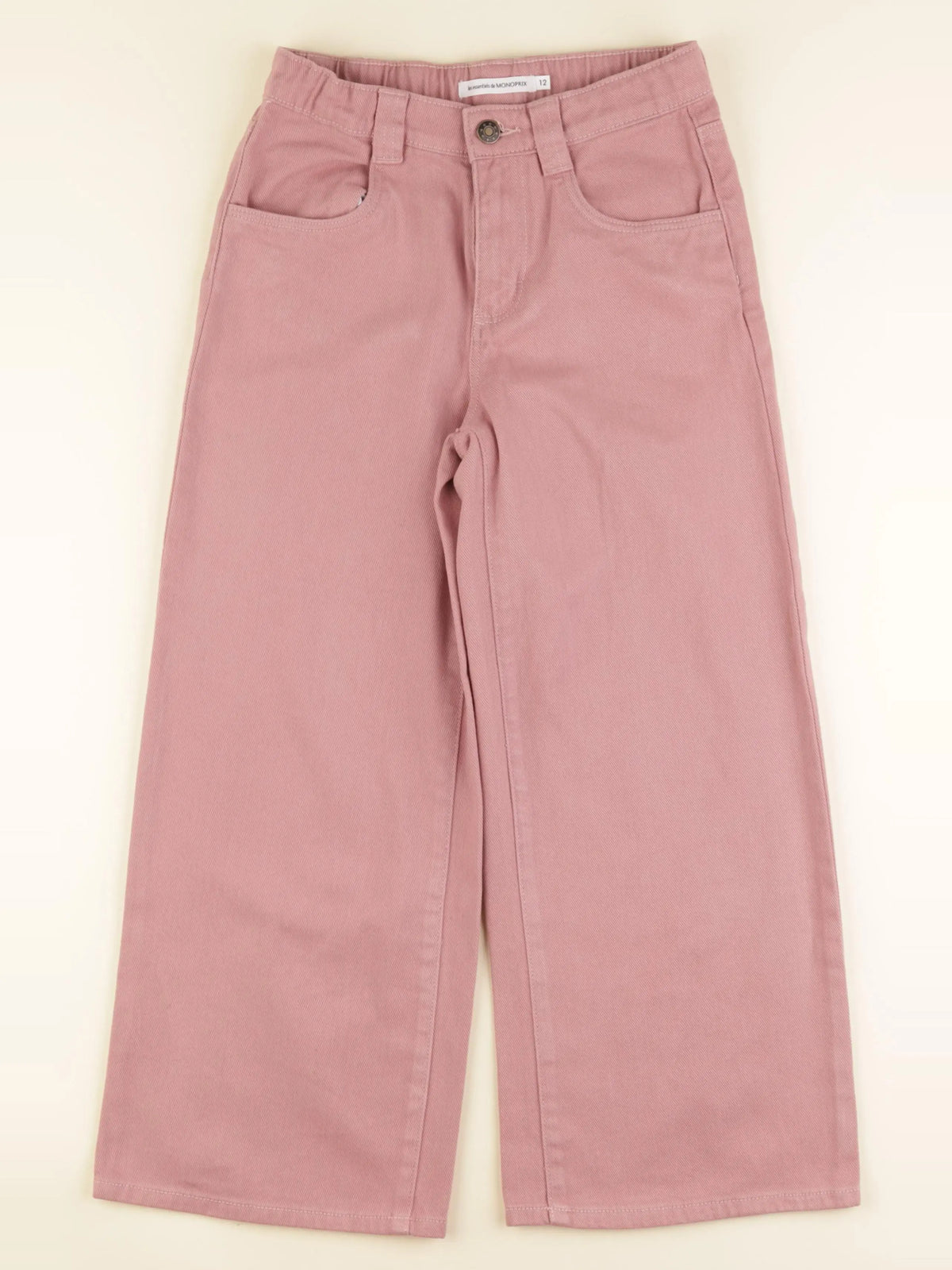 Monoprix - jean rose - 12 ans