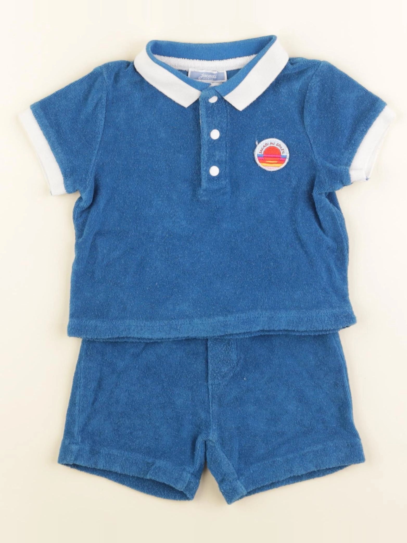 Jacadi - ensemble bleu - 18 mois