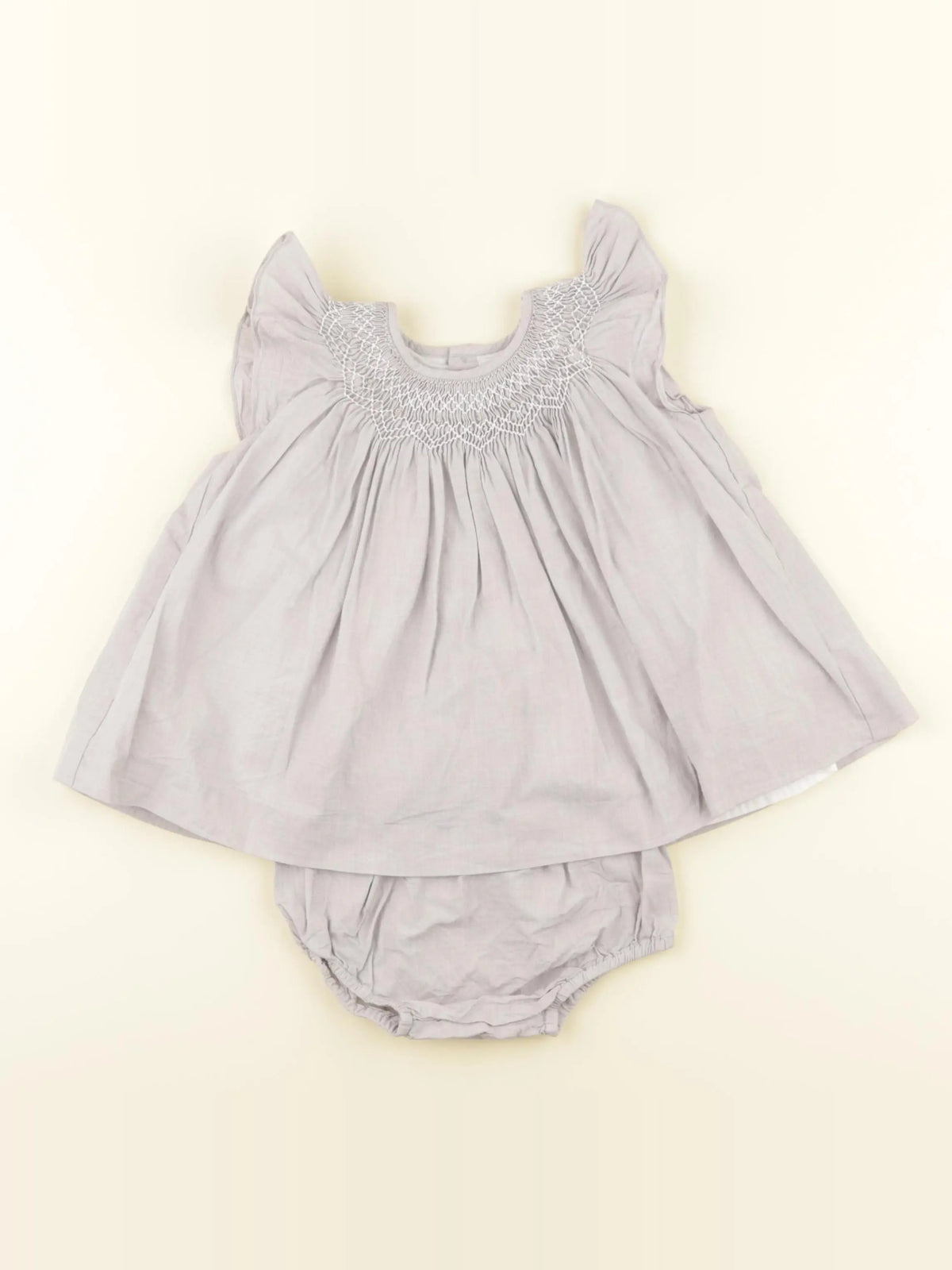 Jacadi - robe gris - 6 mois