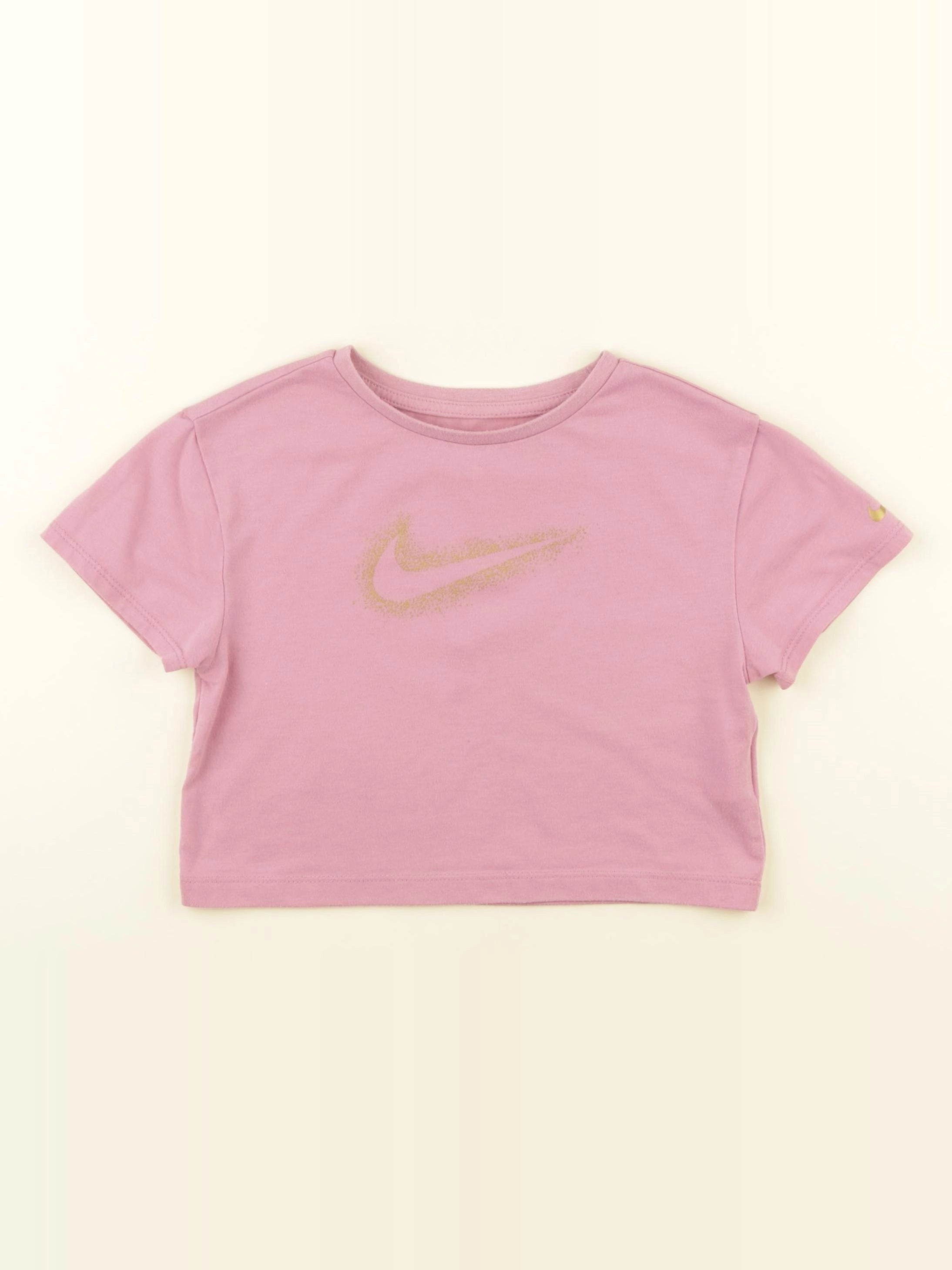 Nike - tee-shirt court rose - 2/3 ans