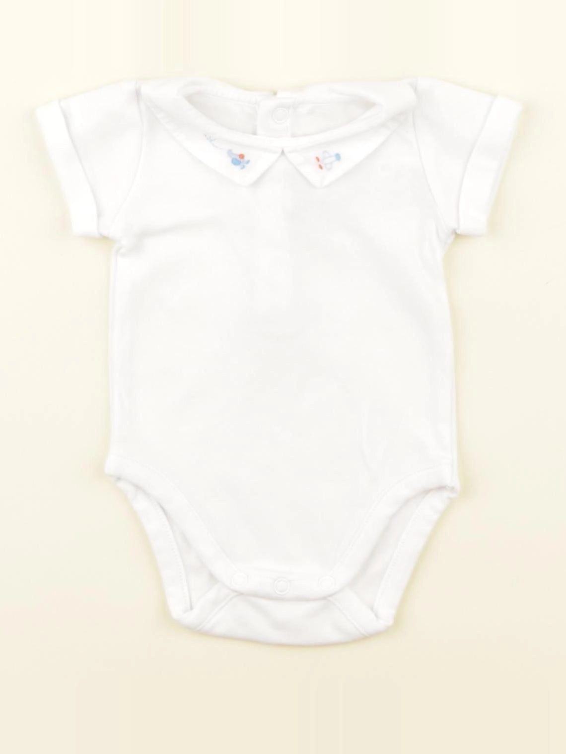 Jacadi - body à col blanc - 1 mois
