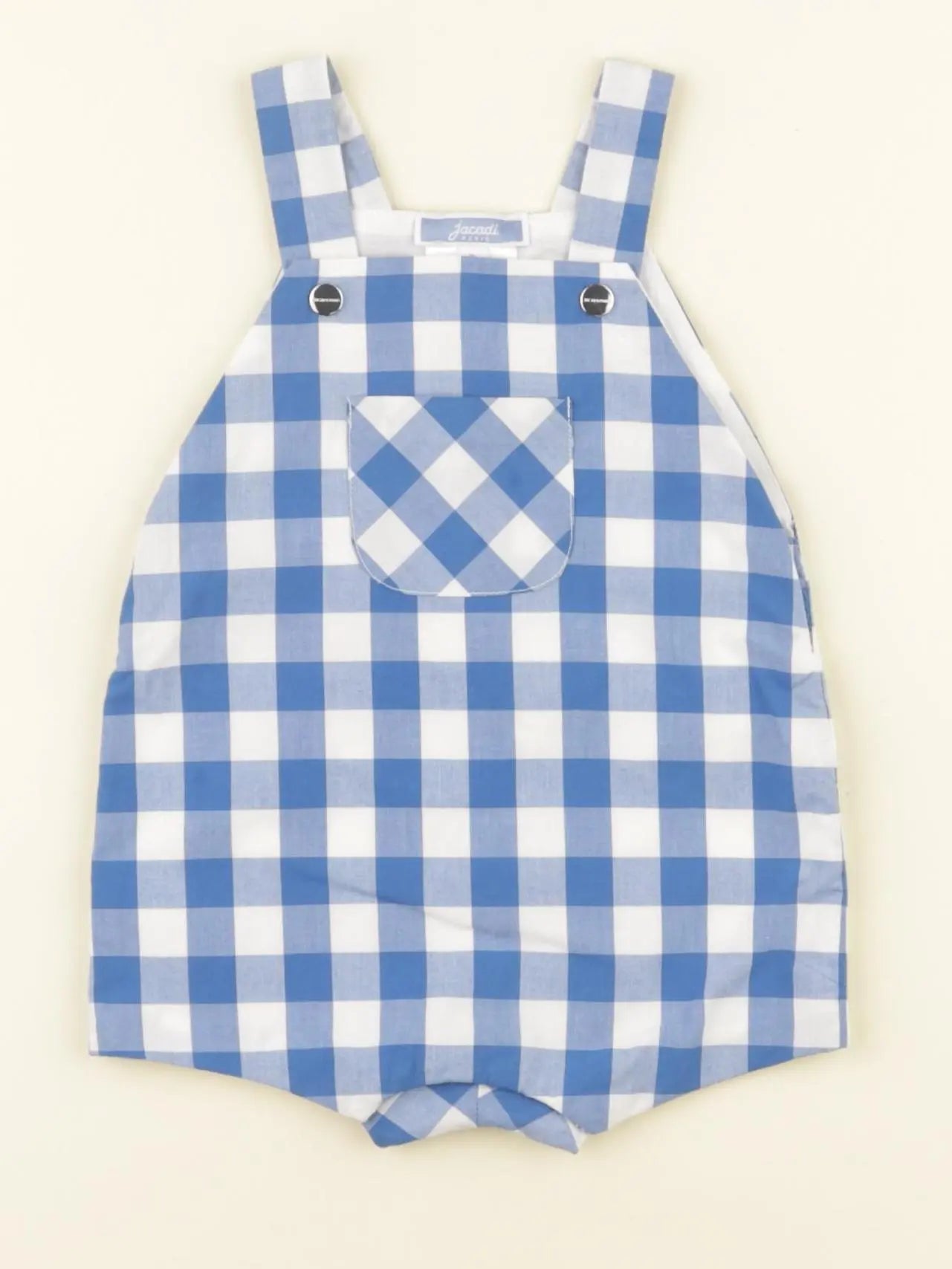 Jacadi - salopette bleu, blanc - 3 mois