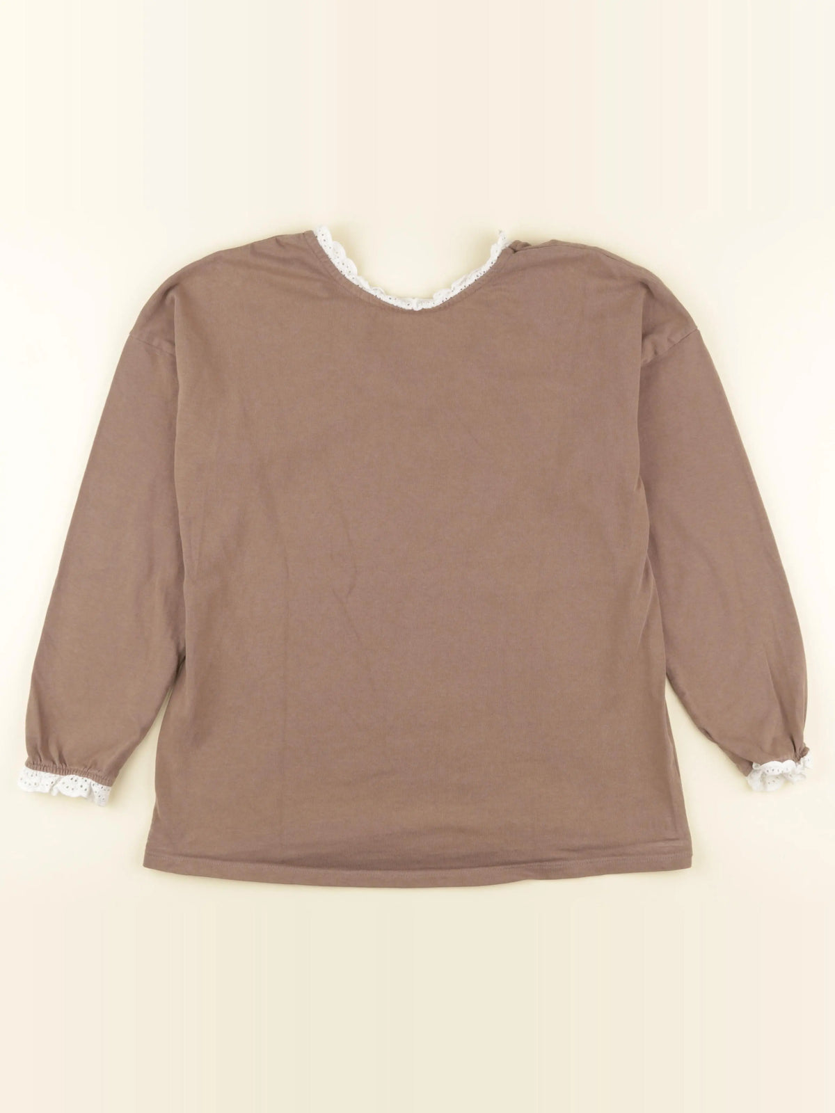 Vertbaudet - tee-shirt grossesse marron - 34 à 36