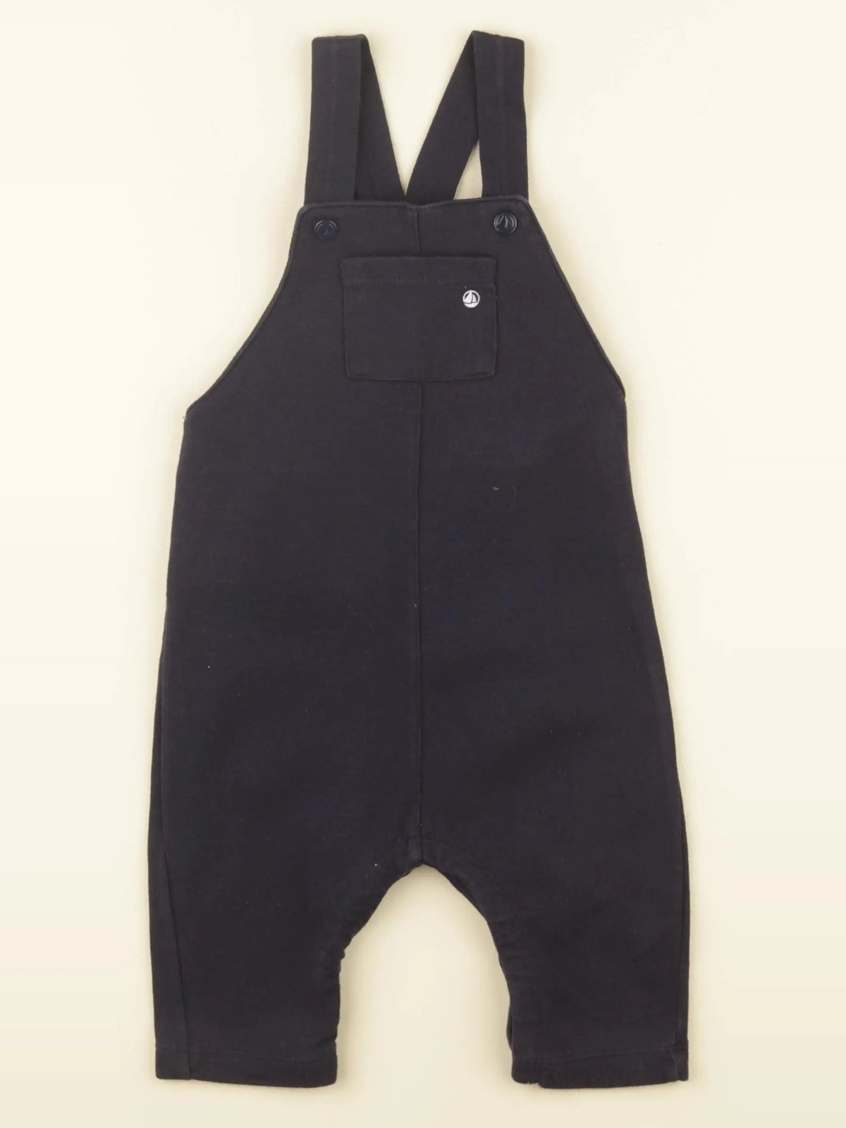 Petit Bateau - salopette bleu - 12 mois