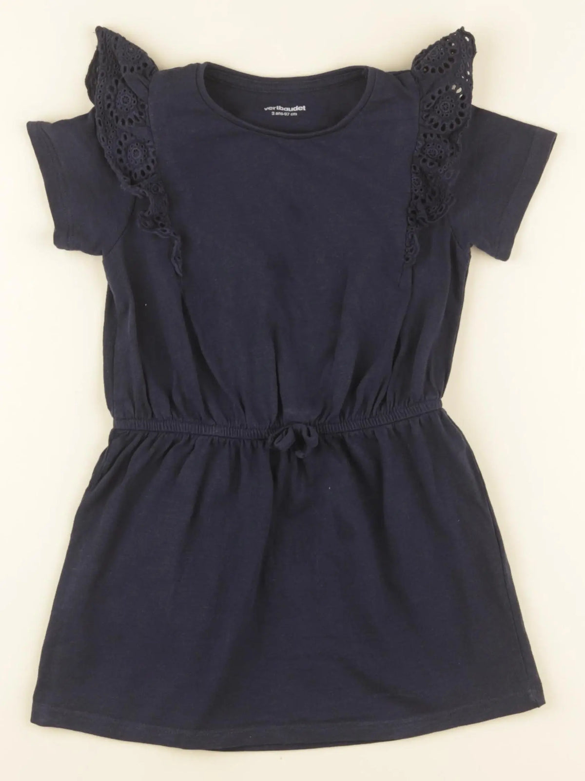 Vertbaudet - robe bleu - 3 ans