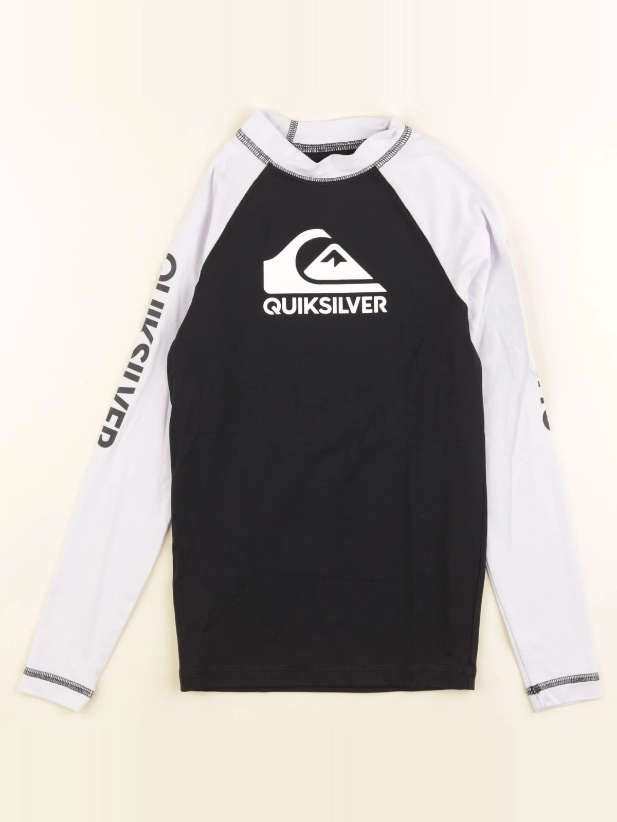 Quiksilver - tee-shirt de bain noir - 8 ans