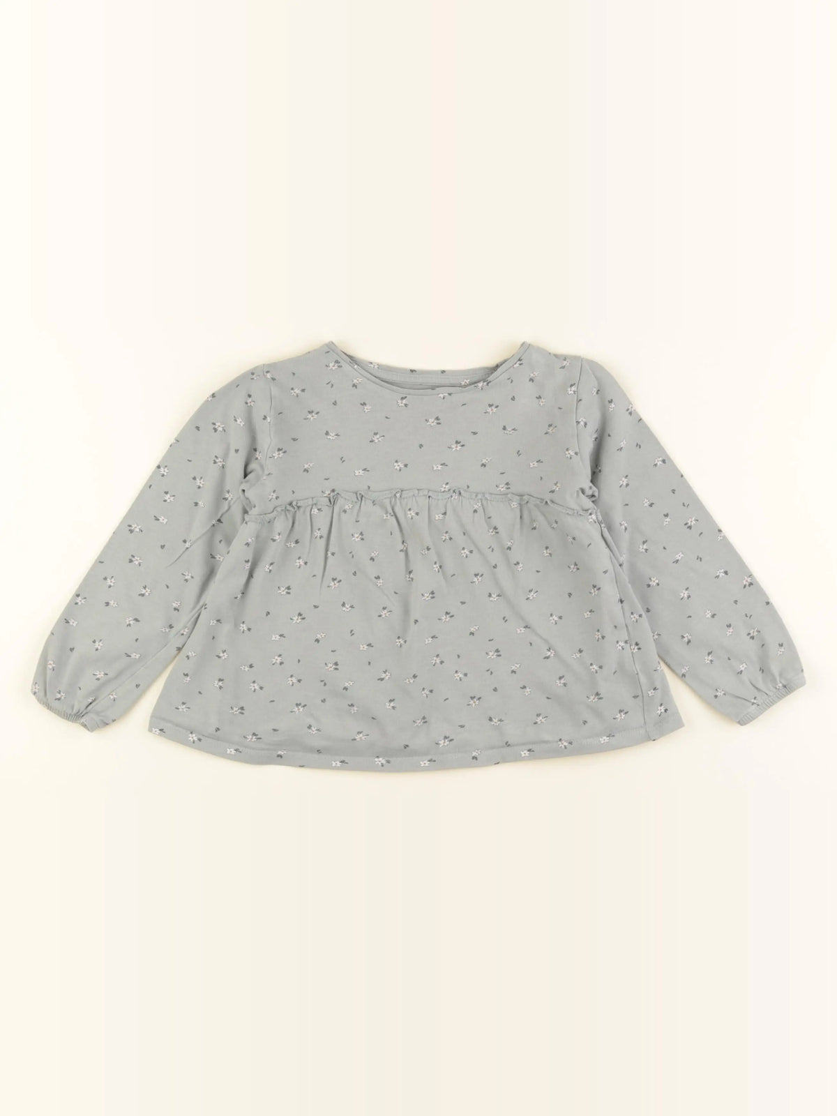 Vertbaudet - tee-shirt vert - 4 ans