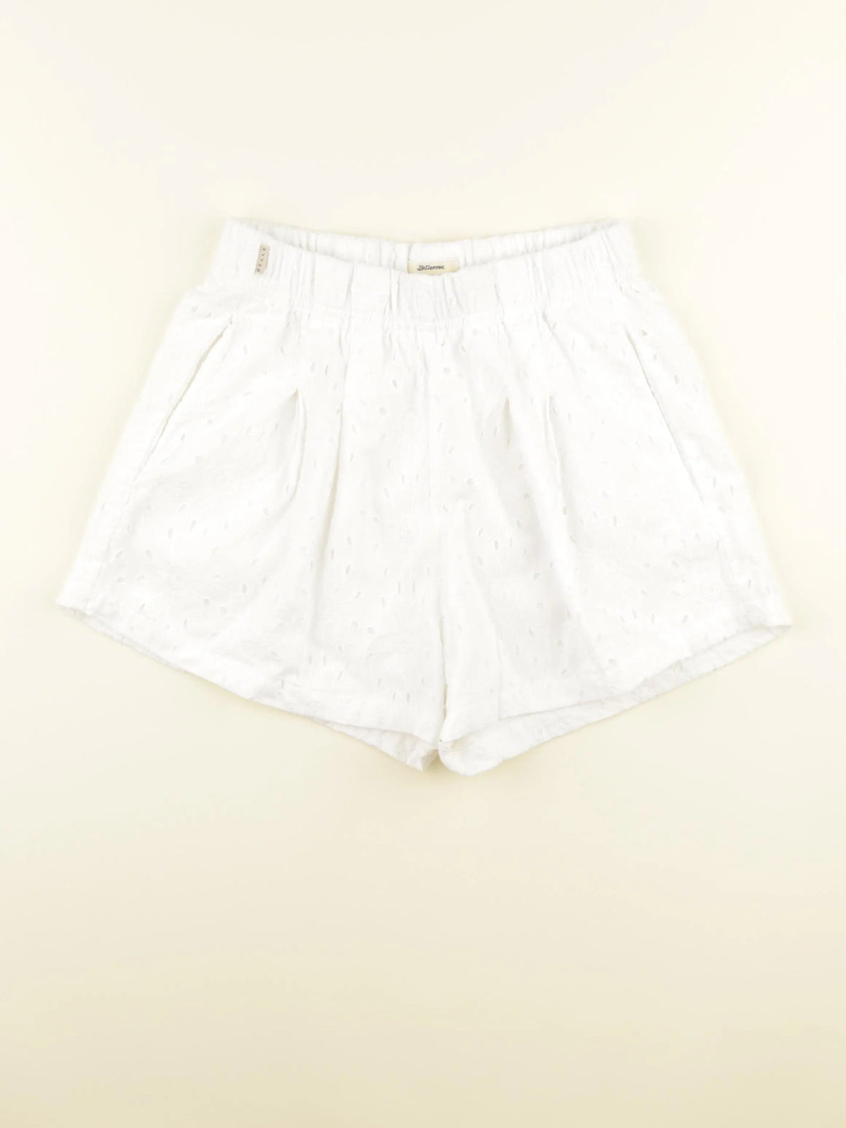 Bellerose - short blanc - 12 ans