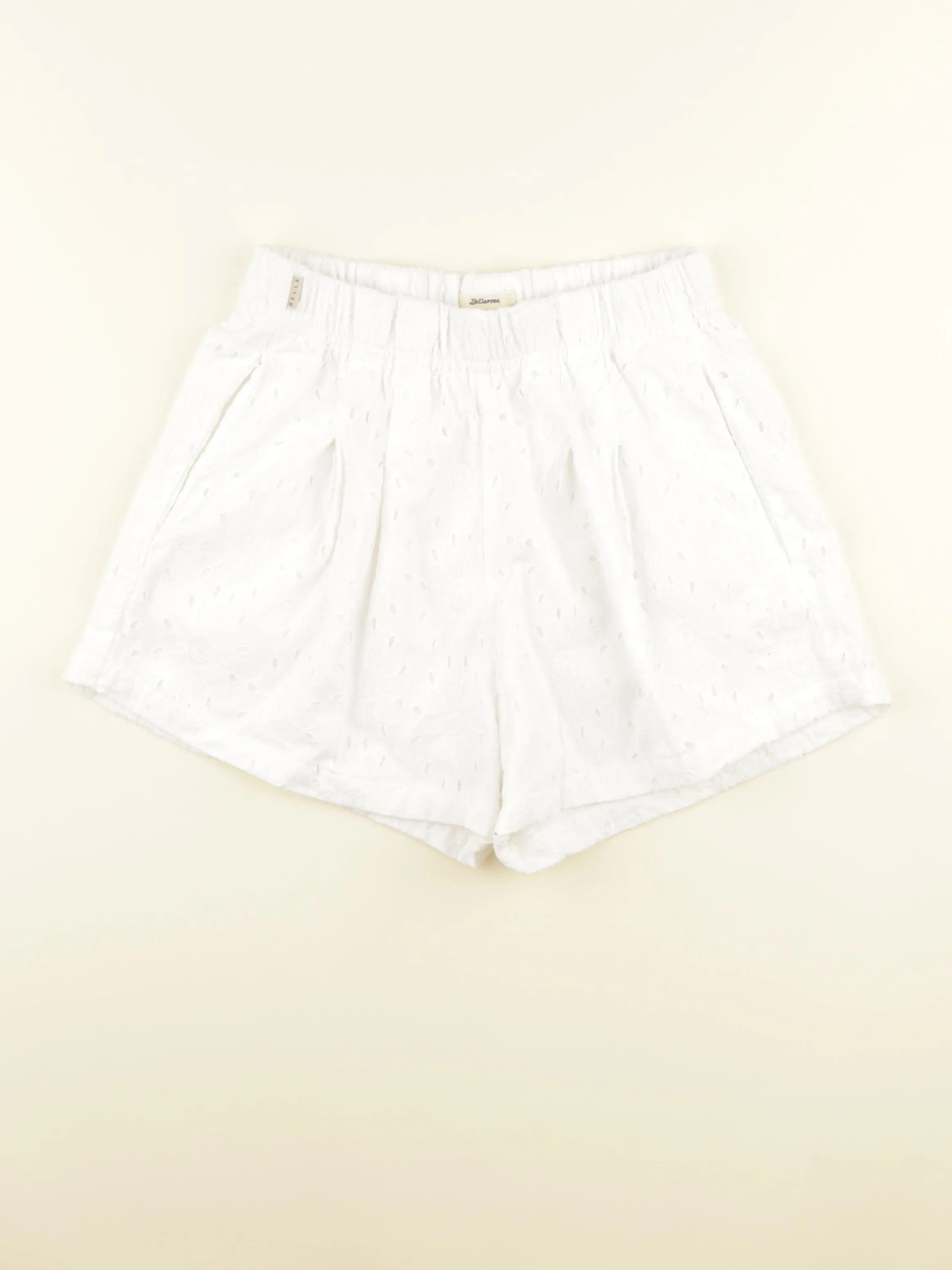 Bellerose - short blanc - 12 ans