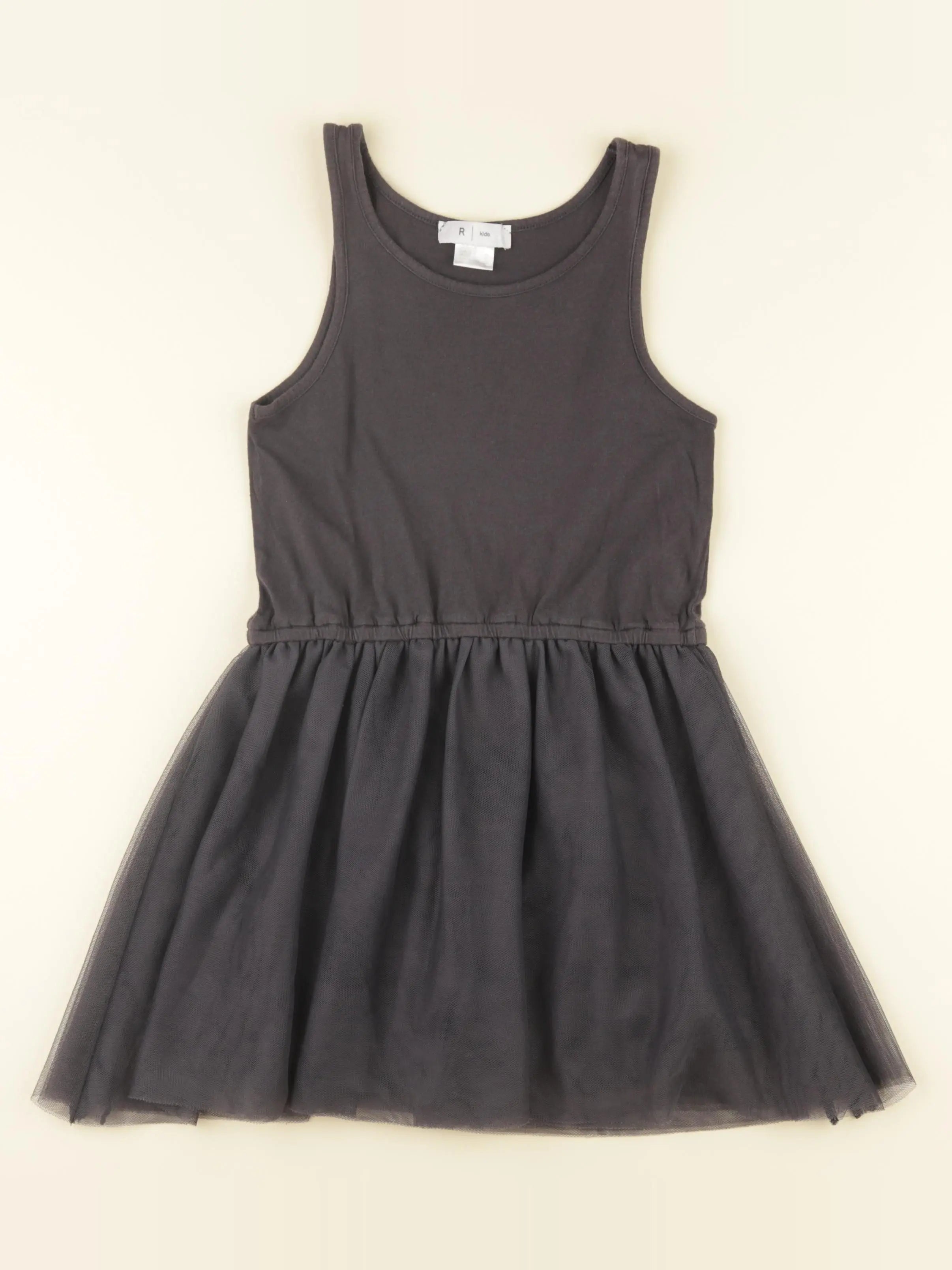 La Redoute - robe gris - 8 ans