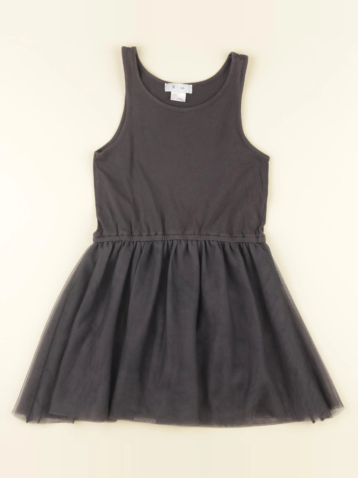 La Redoute - robe gris - 8 ans