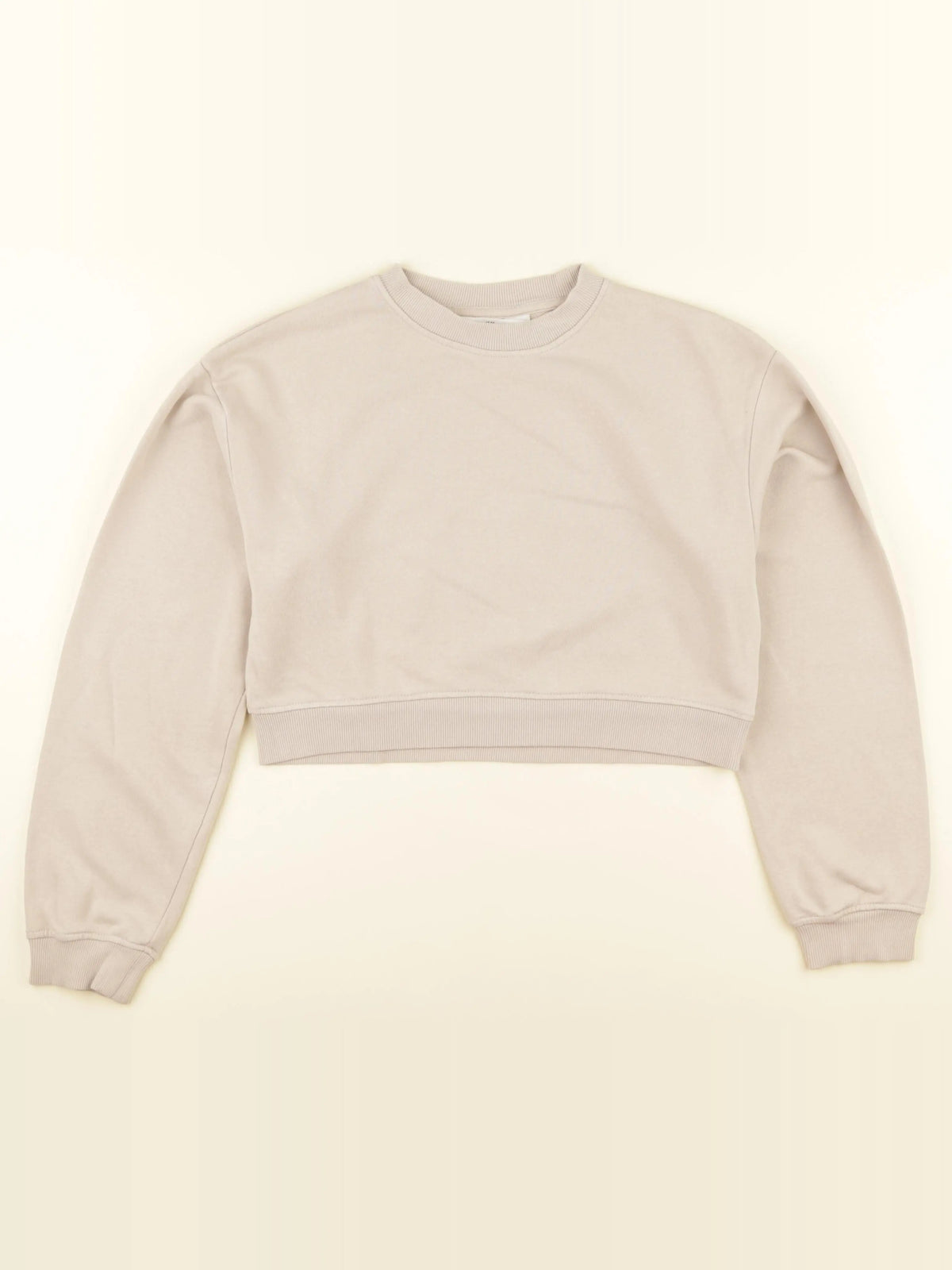 H&M - sweat beige - 10/12 ans